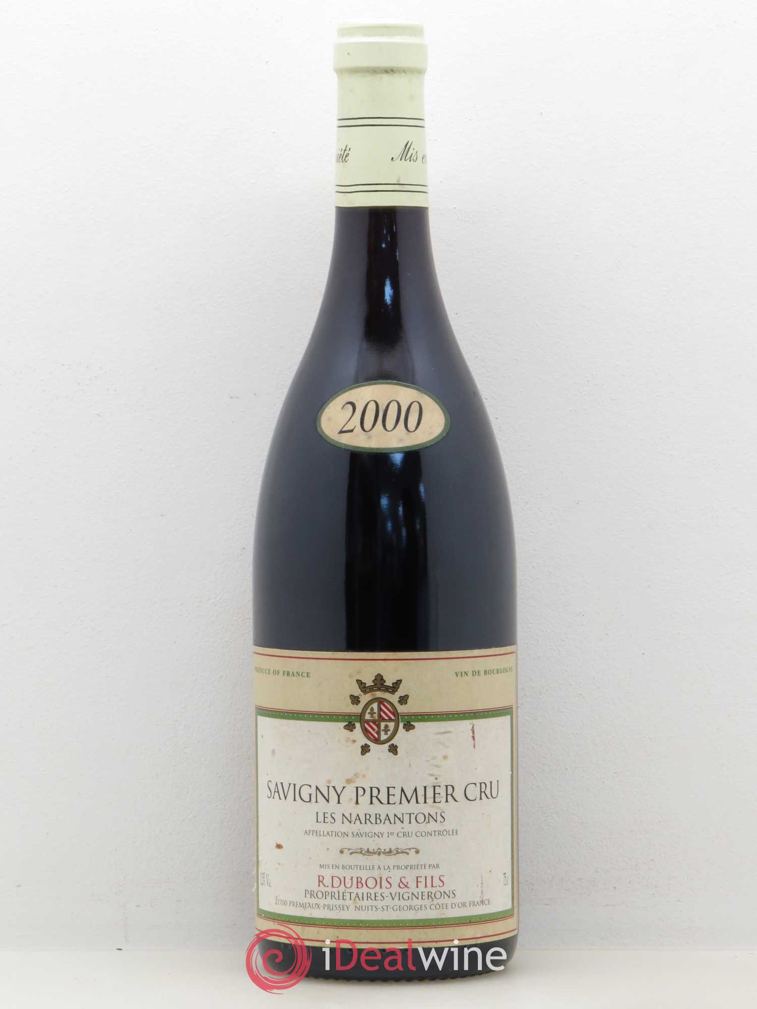 Savigny-lès-Beaune 1er Cru Les Narbantons Domaine Dubois 2000 - Posten von 1 Flasche - 0