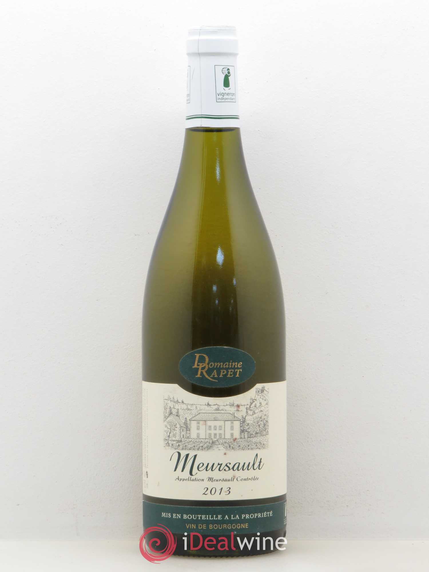 Meursault Domaine Rapet 2013 - Lot de 1 bouteille - 0