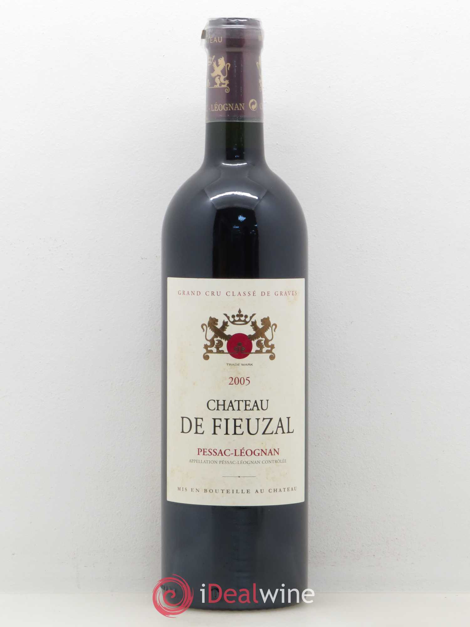 Château de Fieuzal Cru Classé de Graves 2005 - Lot de 1 bouteille - 0