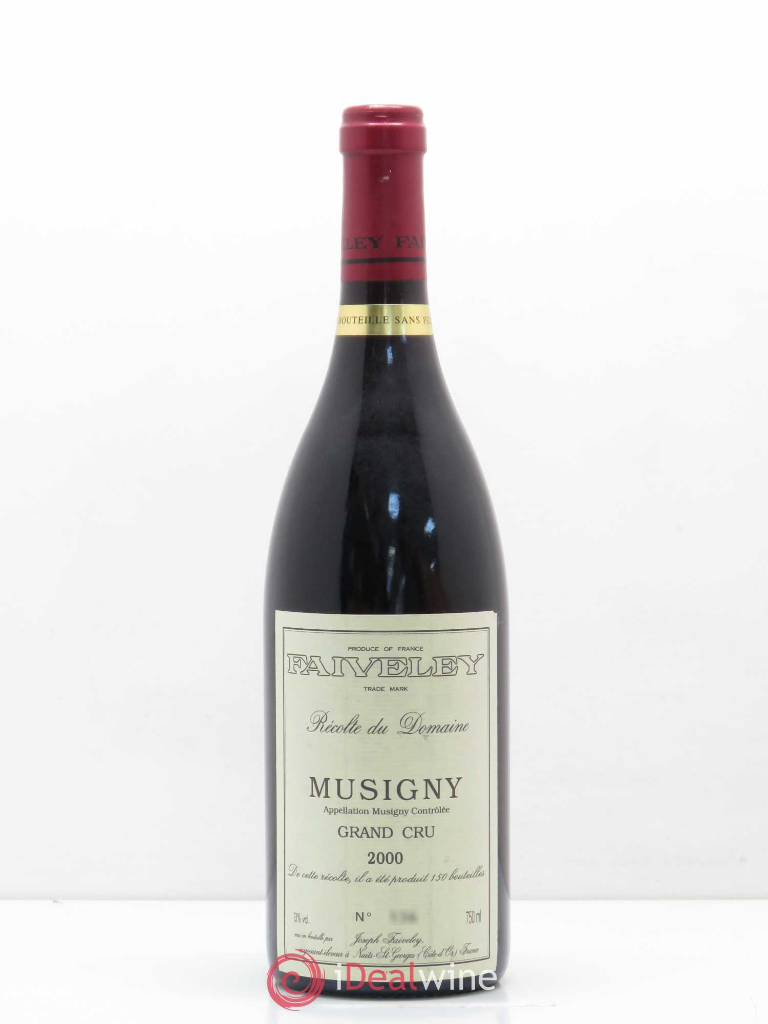 Musigny Grand Cru Faiveley 2000 - Posten von 1 Flasche - 0