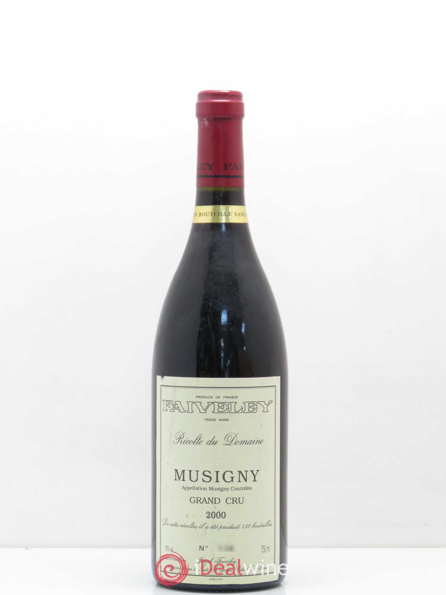 Musigny Grand Cru Faiveley 2000 - Posten von 1 Flasche - 0