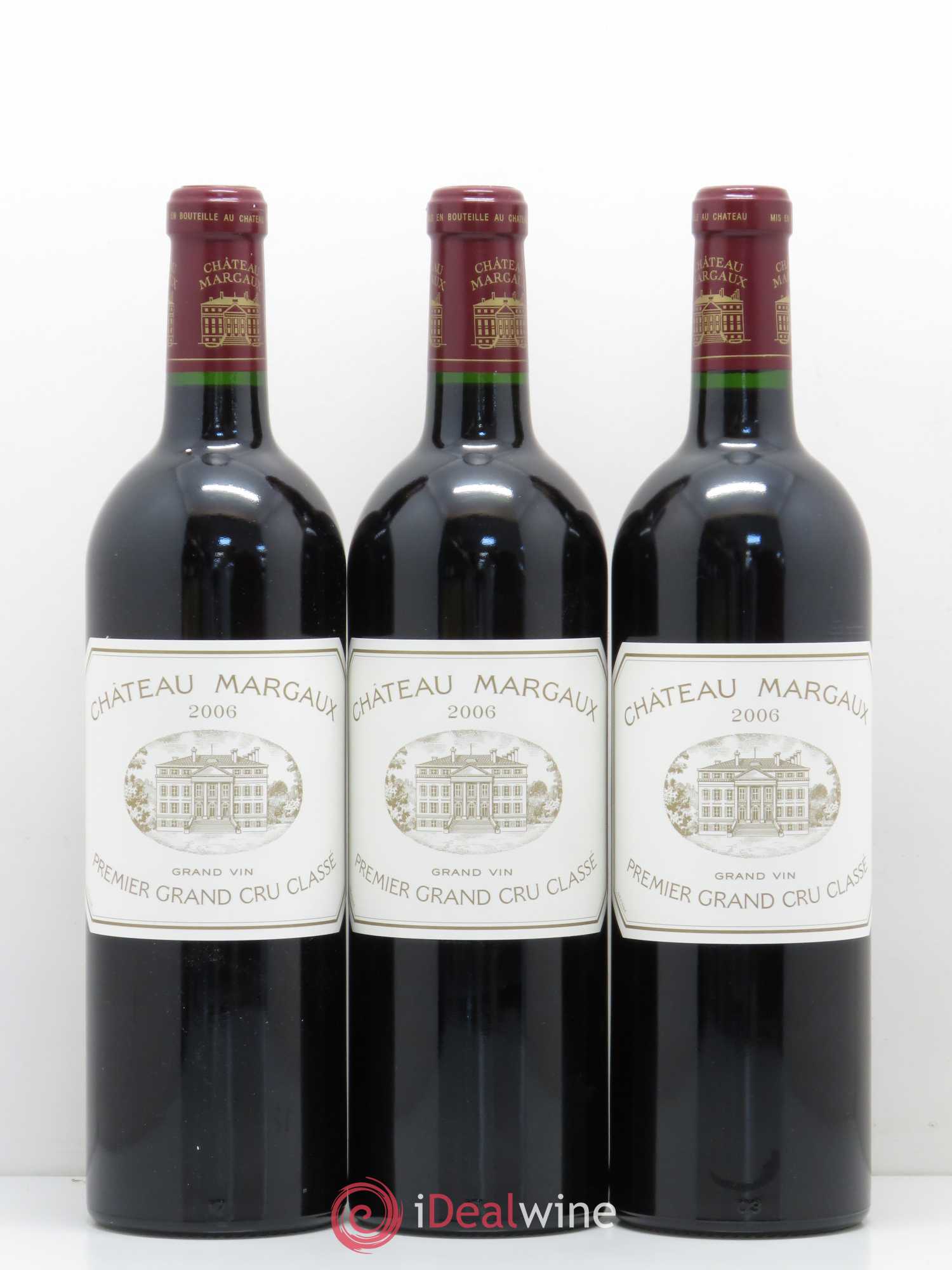 Château Margaux 1er Grand Cru Classé 2006 - Lot de 6 bouteilles - 1