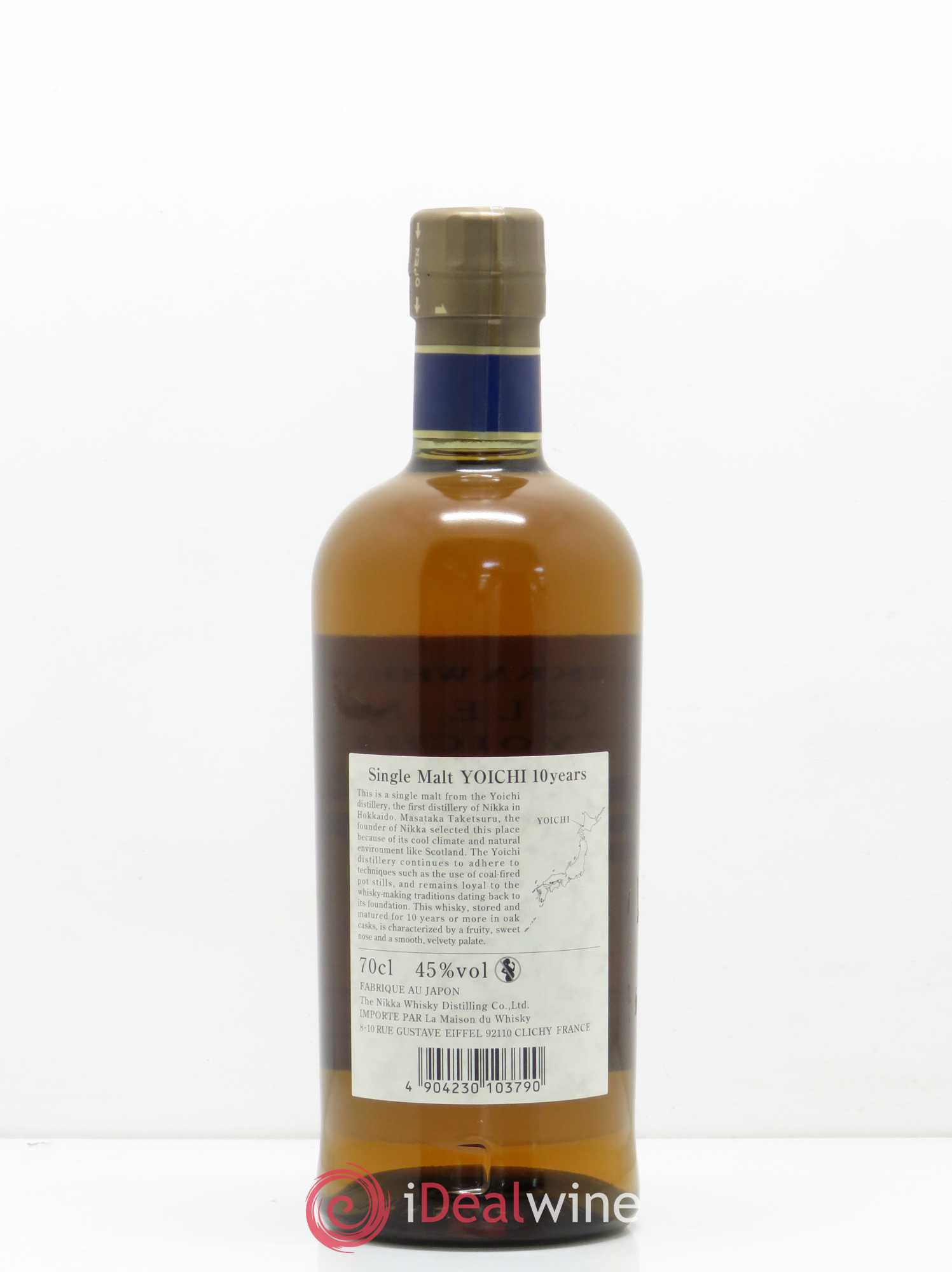 Whisky Nikka Yoichi 10 Ans - Posten von 1 Flasche - 1