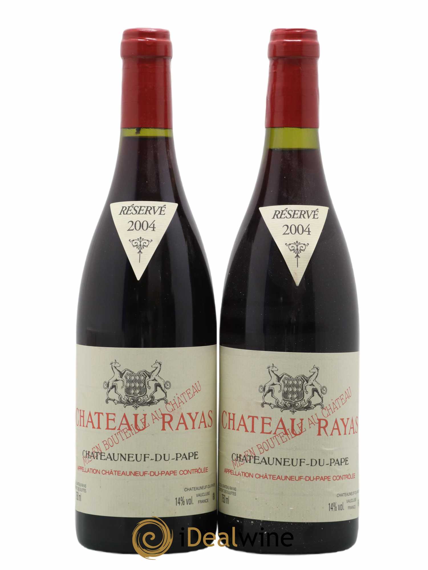 Châteauneuf-du-Pape Château Rayas Emmanuel Reynaud 2004 - Lot de 2 bouteilles - 0