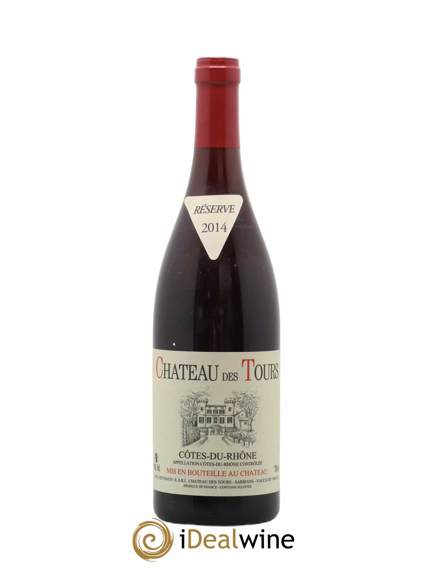 Côtes-du-Rhône Château des Tours Emmanuel Reynaud 2014 - Lot de 1 bouteille - 0
