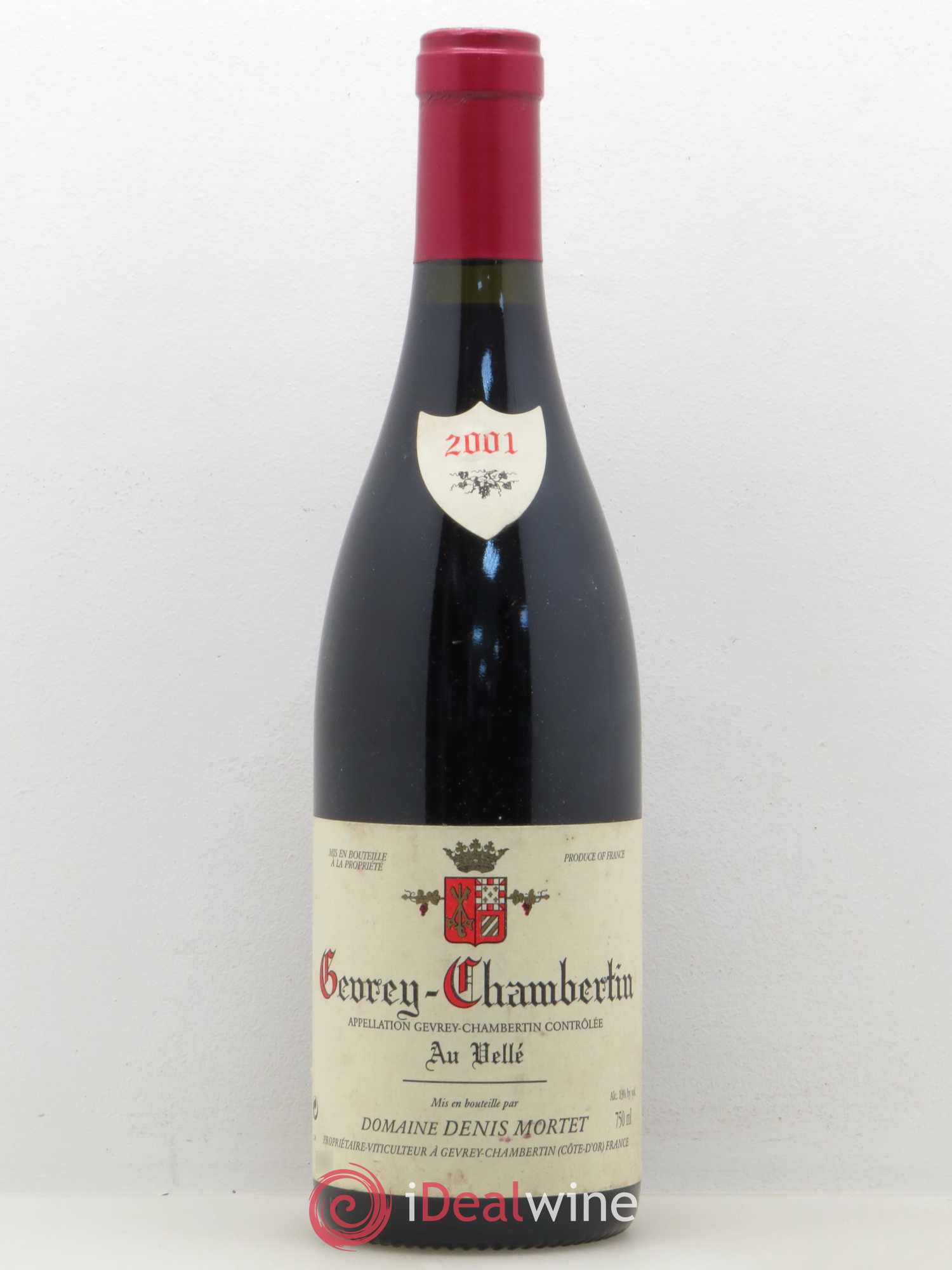 Gevrey-Chambertin Au Vellé Denis Mortet (Domaine) 2001 - Lot de 1 bouteille - 0