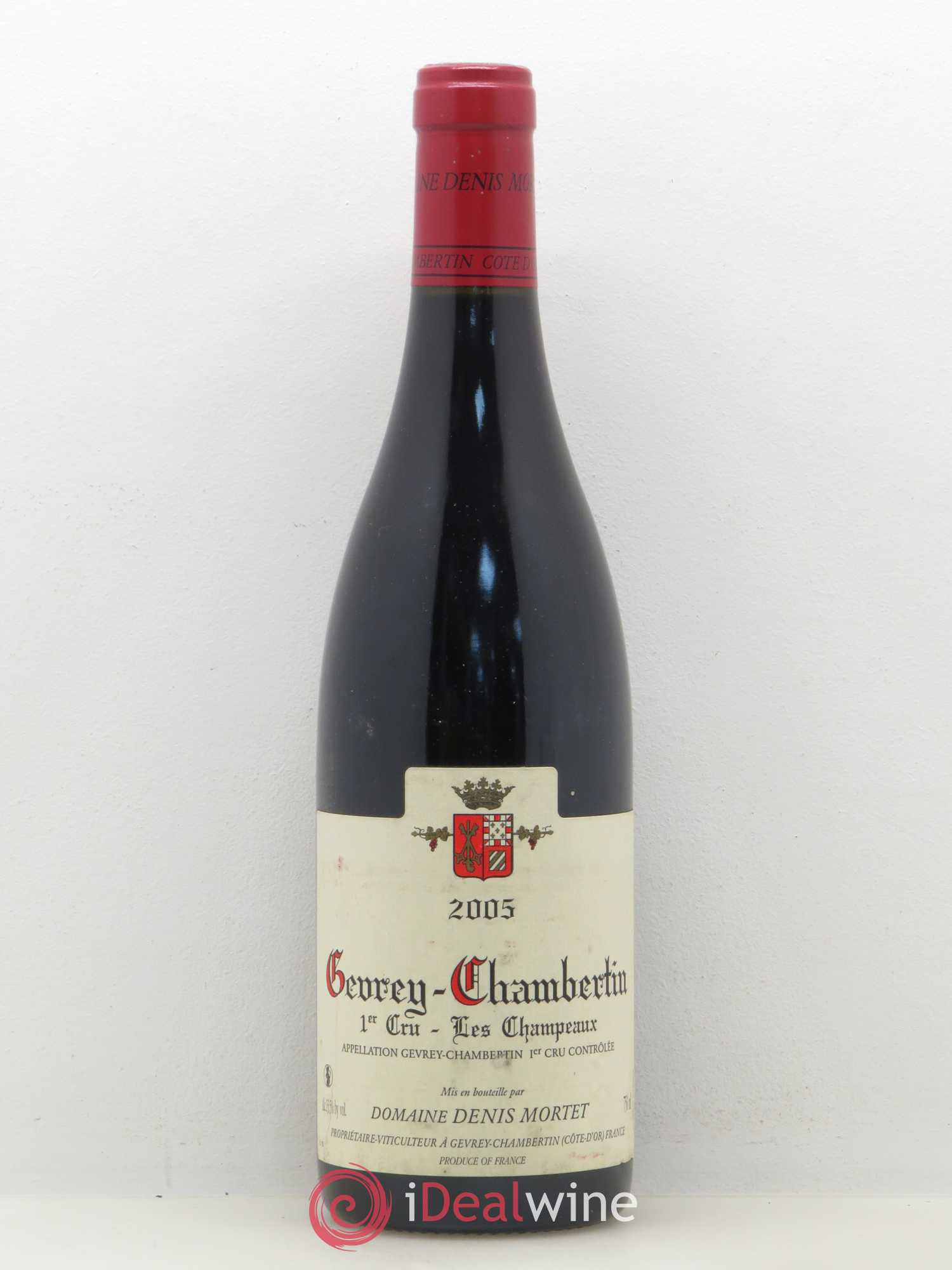 Gevrey-Chambertin 1er Cru Les Champeaux Denis Mortet (Domaine) 2005 - Lot de 1 bouteille - 0