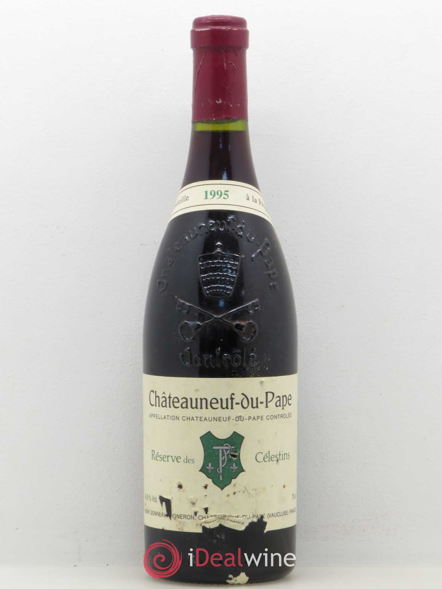 Châteauneuf-du-Pape Réserve des Célestins Henri Bonneau & Fils 1995 - Lot de 1 bouteille - 0