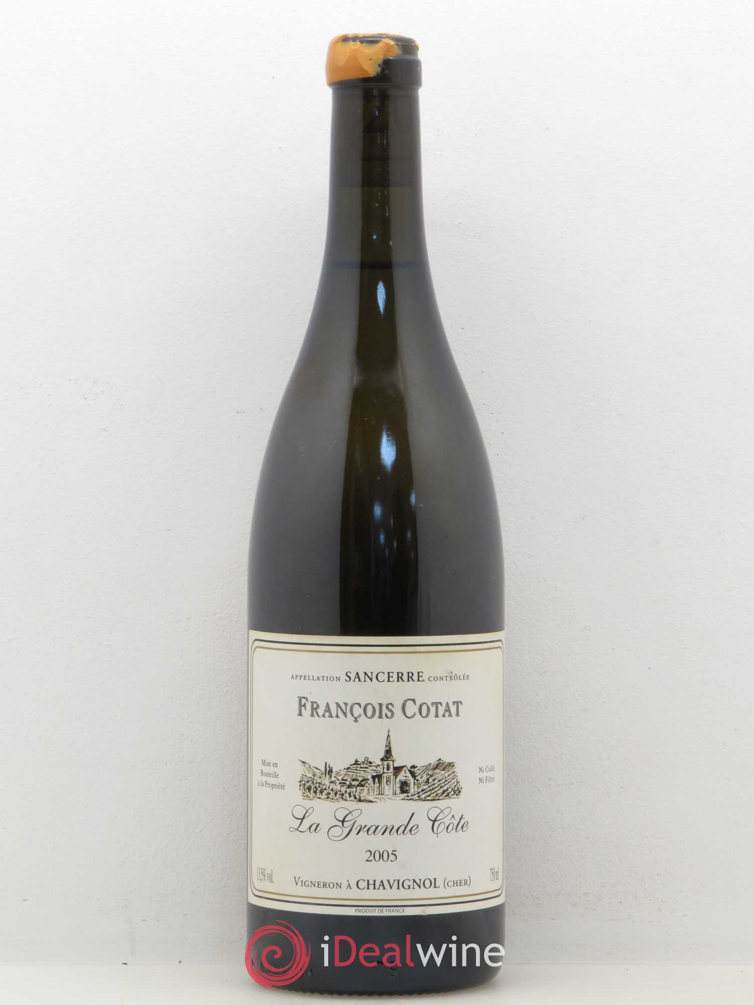 Sancerre La Grande Côte François Cotat 2005 - Lot de 1 bouteille - 0