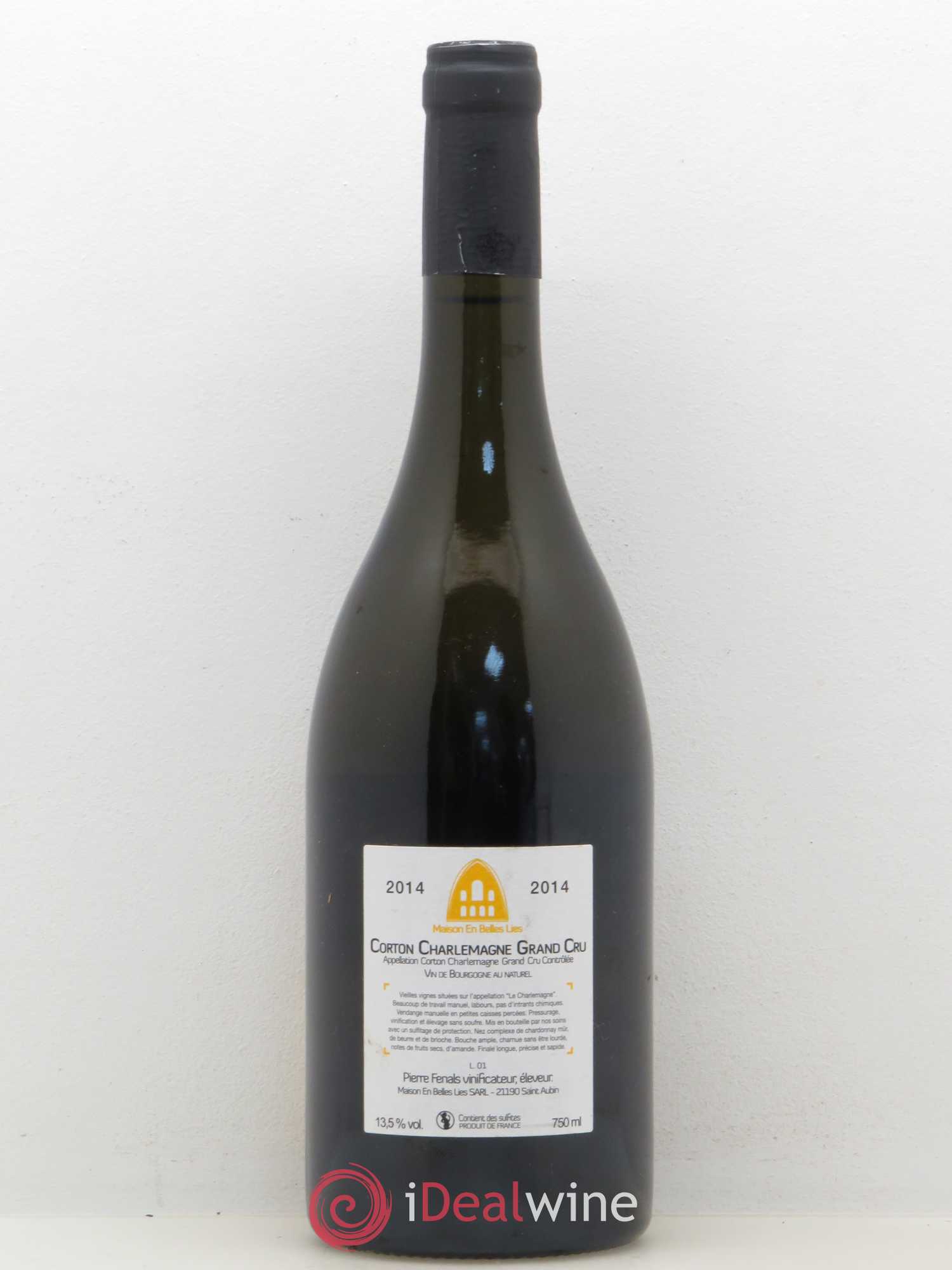 Corton-Charlemagne Grand Cru Maison en Belles Lies 2014 - Posten von 1 Flasche - 1