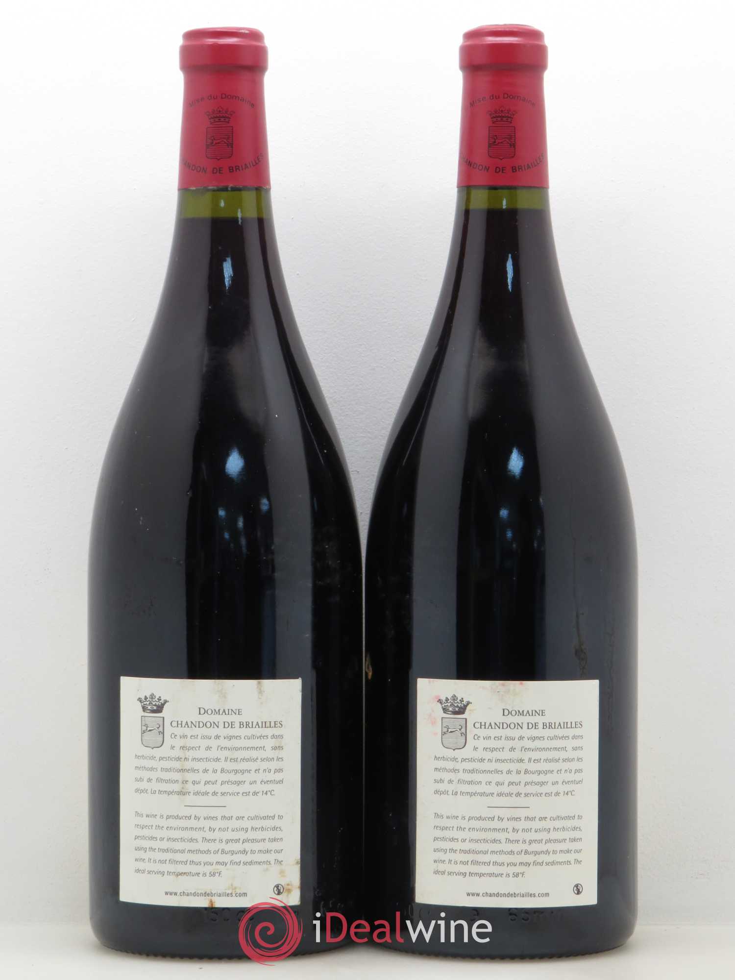 Corton Grand Cru Bressandes Chandon de Briailles 2010 - Lot de 2 magnums - 1