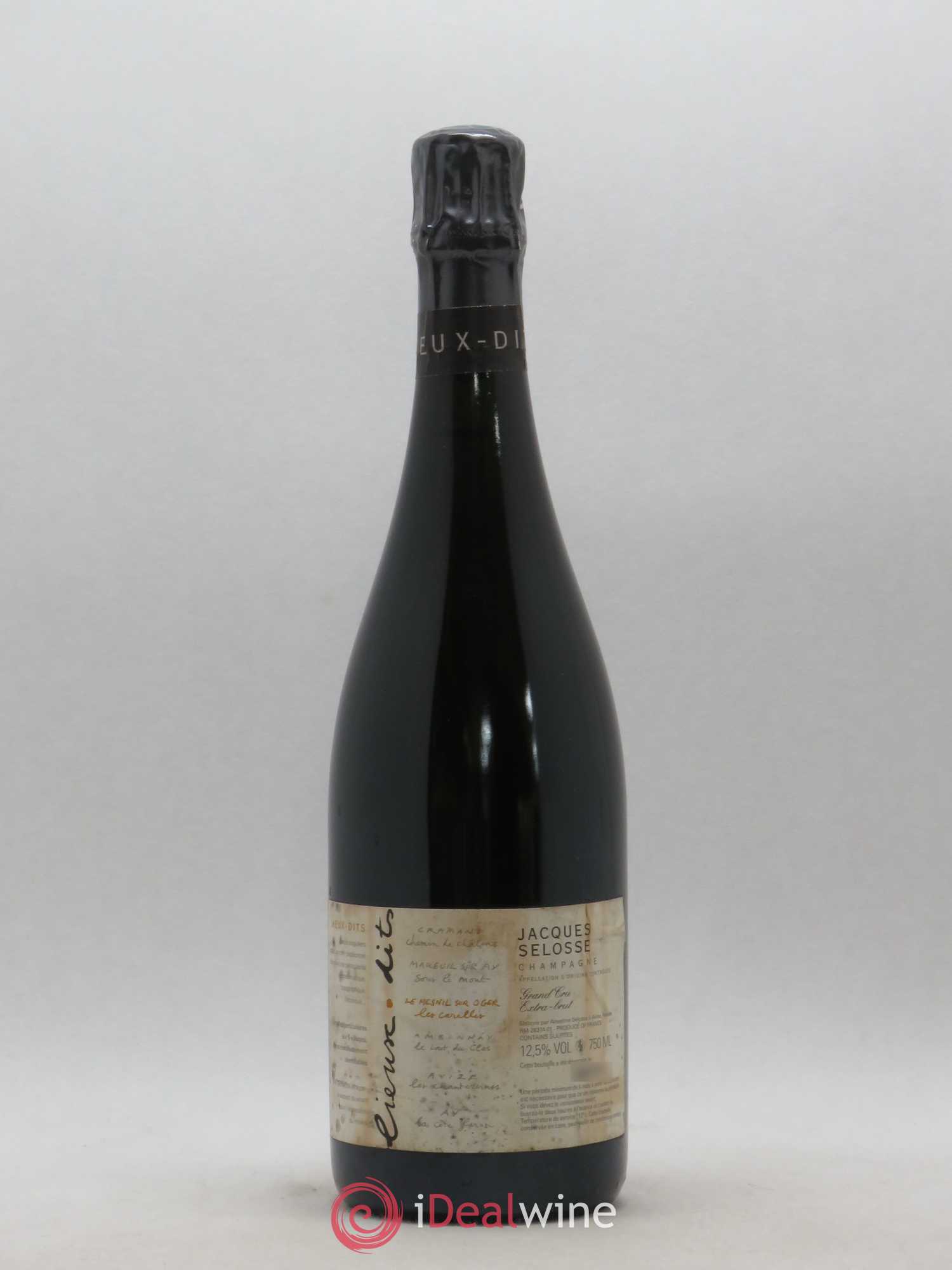 Les Carelles Blanc de Blancs Jacques Selosse - Lot de 1 bouteille - 0