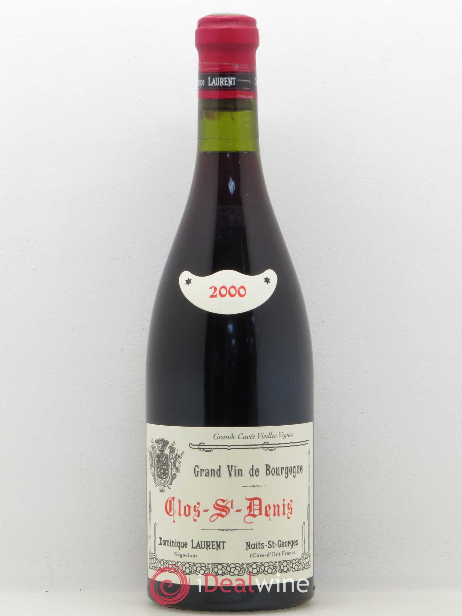 Clos Saint-Denis Grand Cru Dominique Laurent 2000 - Lot de 1 bouteille - 0