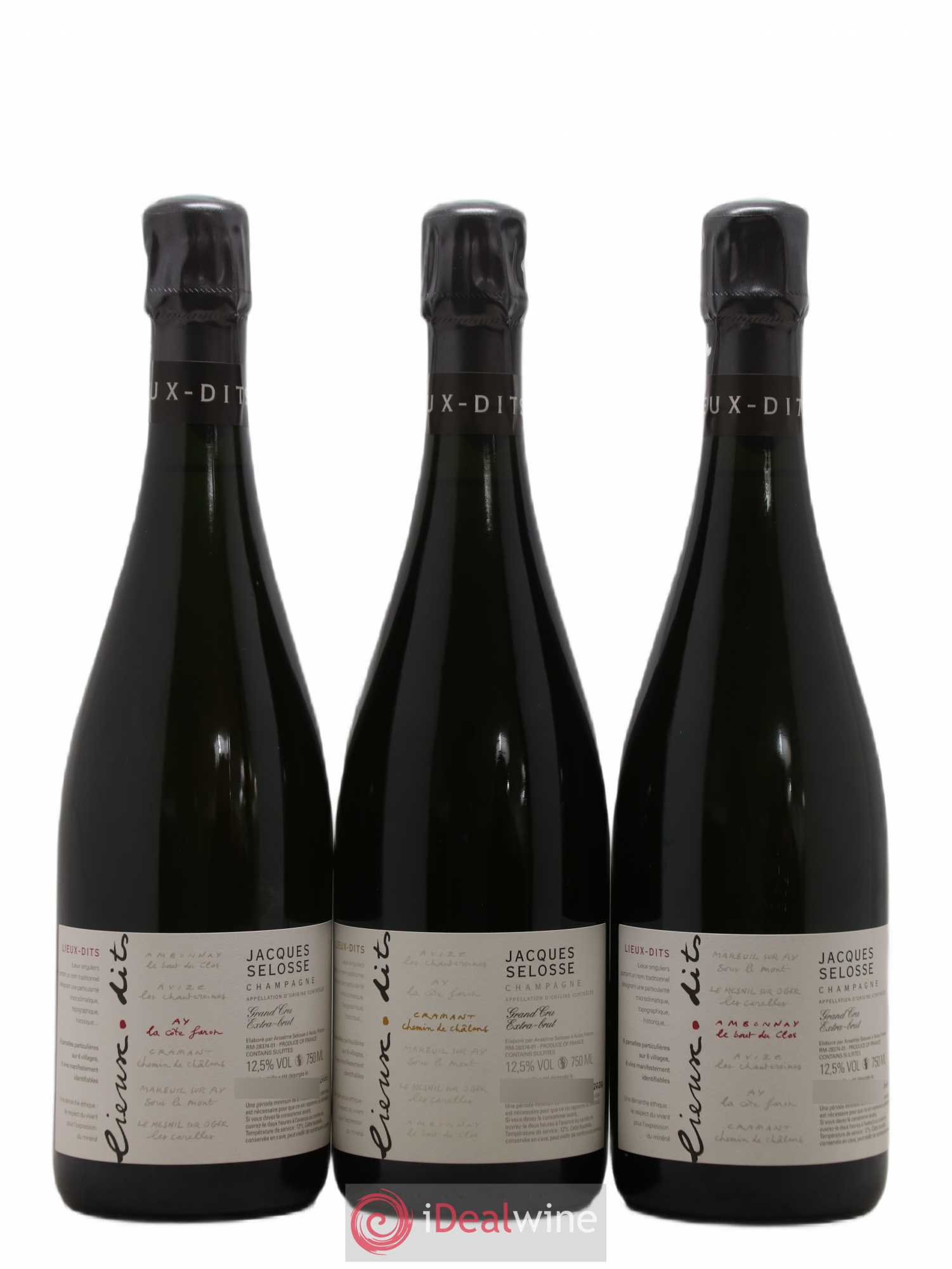Caisse Collection Lieux-dits Jacques Selosse - Lot de 6 bouteilles - 2