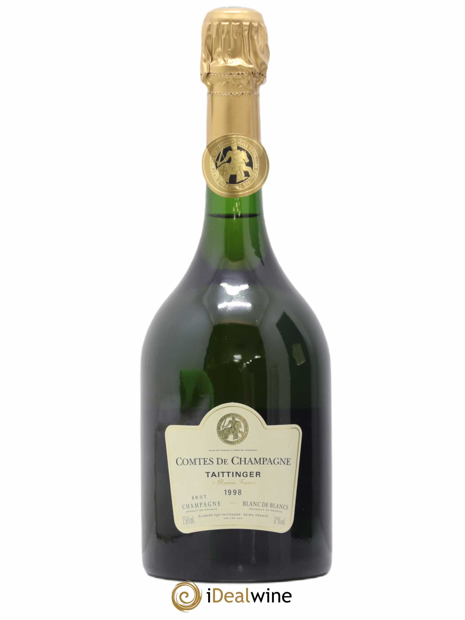 Comtes de Champagne Taittinger 1998 - Lot de 1 bouteille - 1