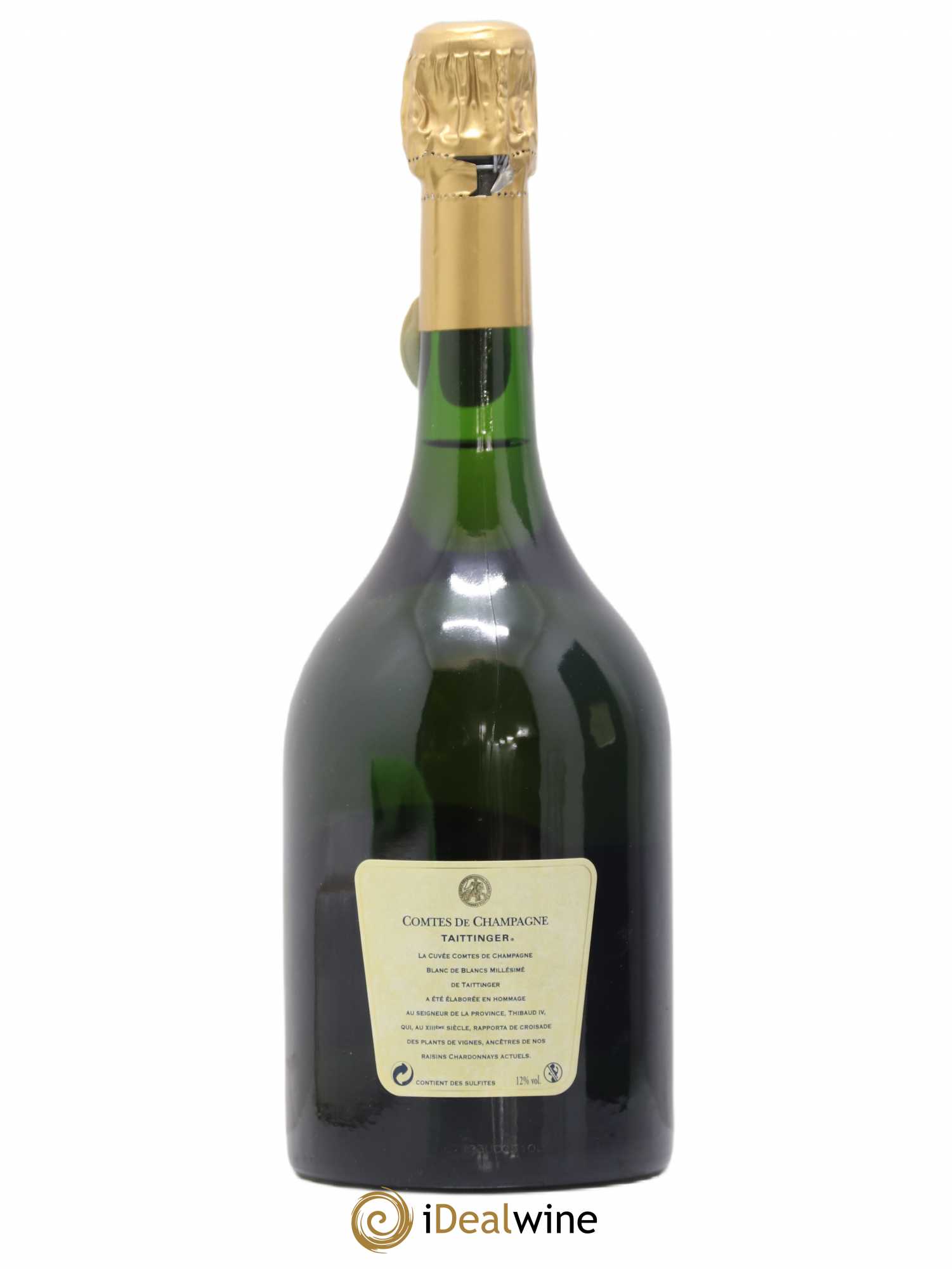 Comtes de Champagne Taittinger 1998 - Lot de 1 bouteille - 2