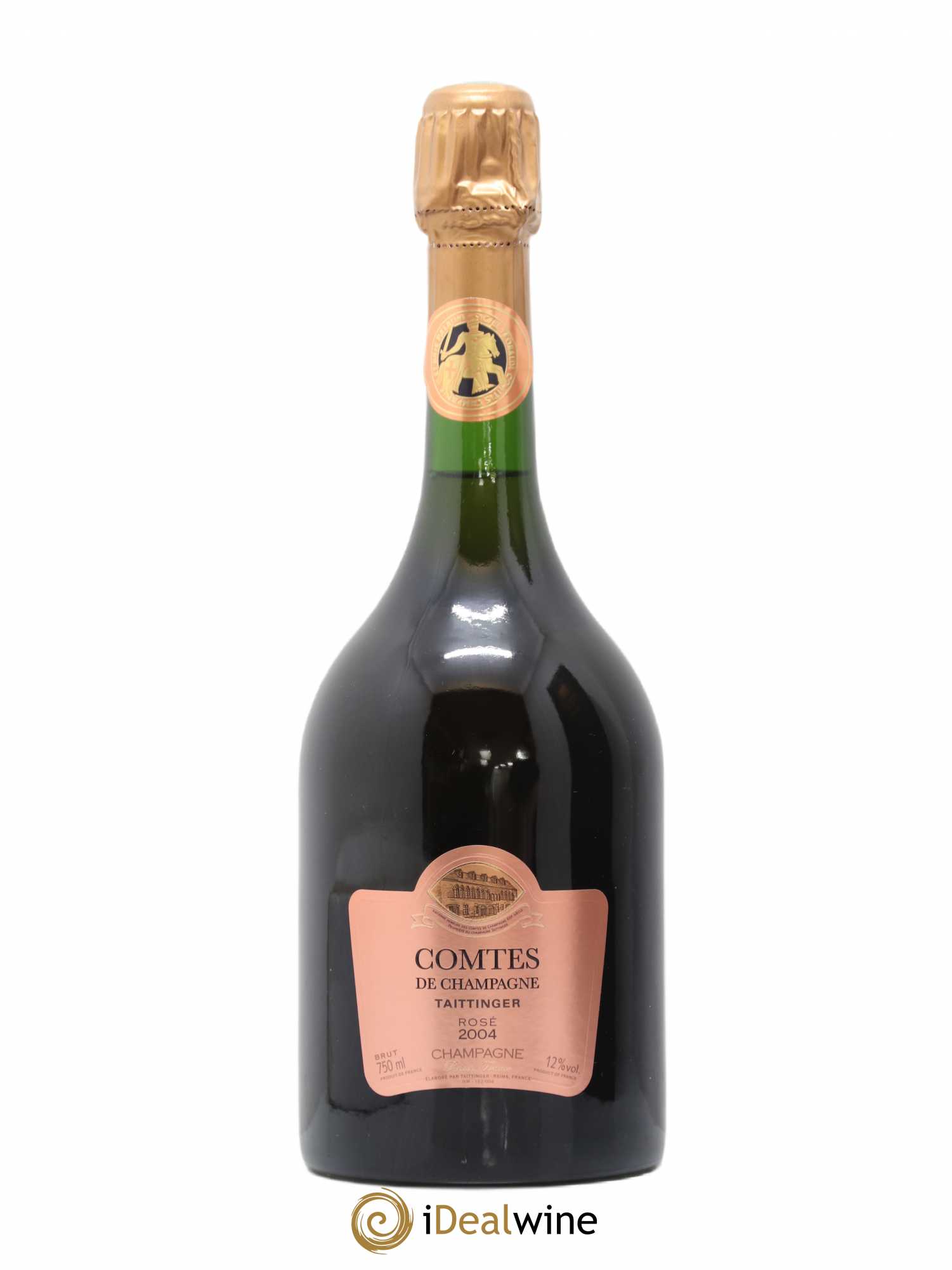 Comtes de Champagne Rosé Grand Cru Brut Taittinger 2004 - Lot de 1 bouteille - 1