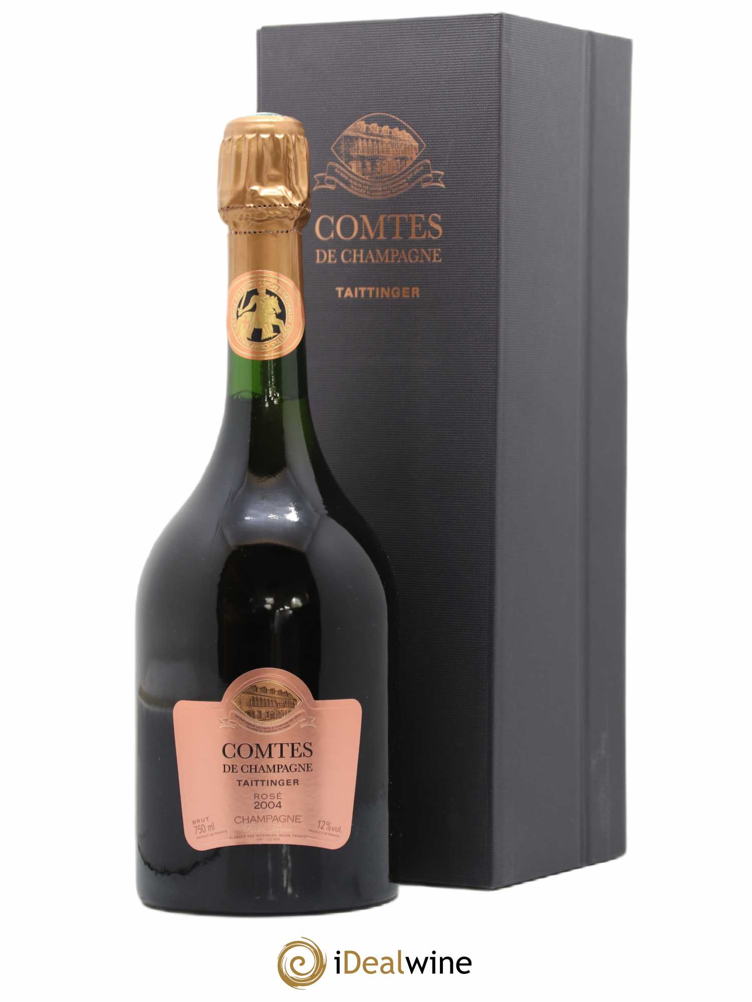 Comtes de Champagne Rosé Grand Cru Brut Taittinger 2004 - Lot de 1 bouteille - 0