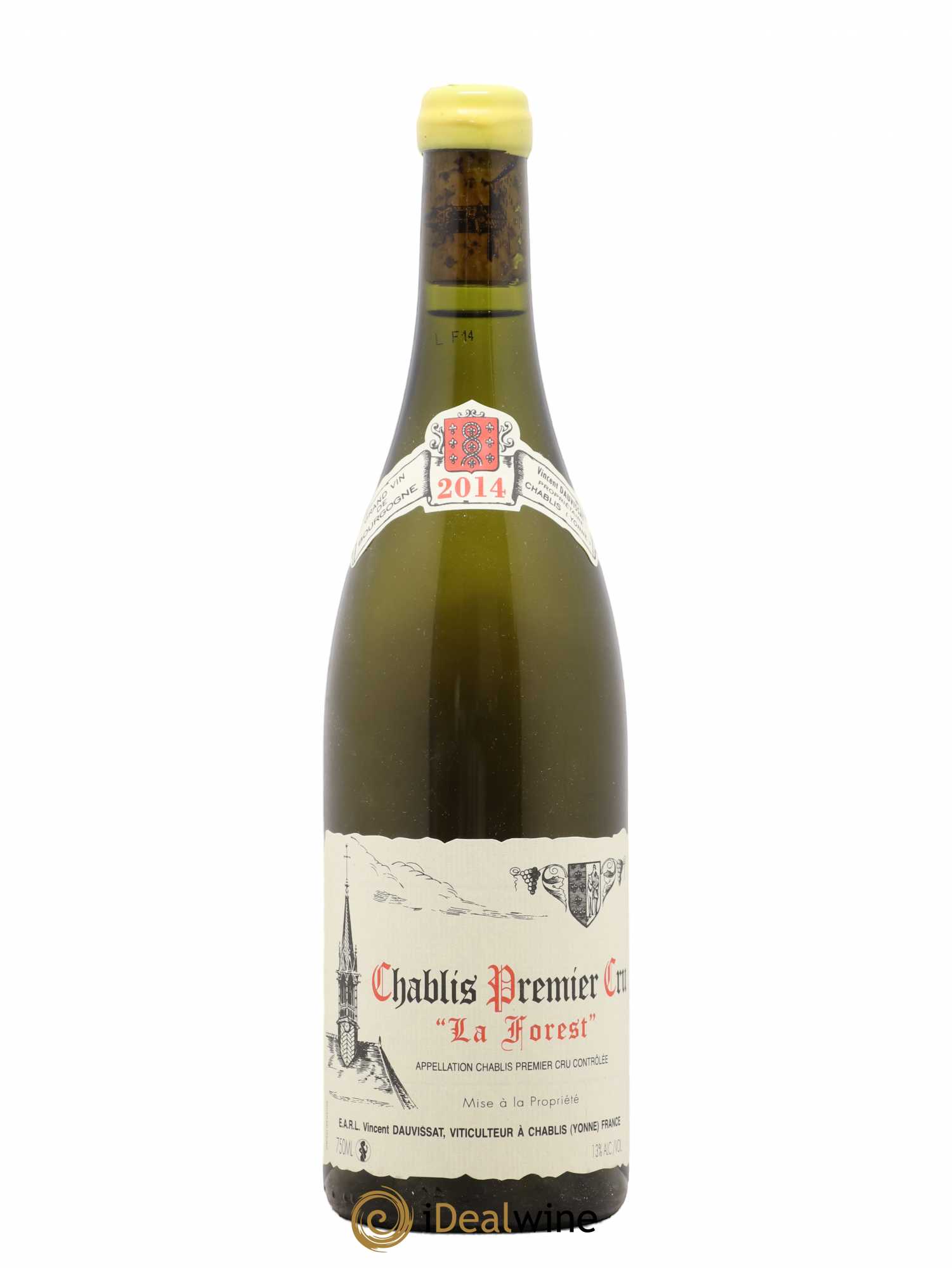 Chablis 1er Cru La Forest Vincent Dauvissat (Domaine) 2014 - Lot de 1 bouteille - 0