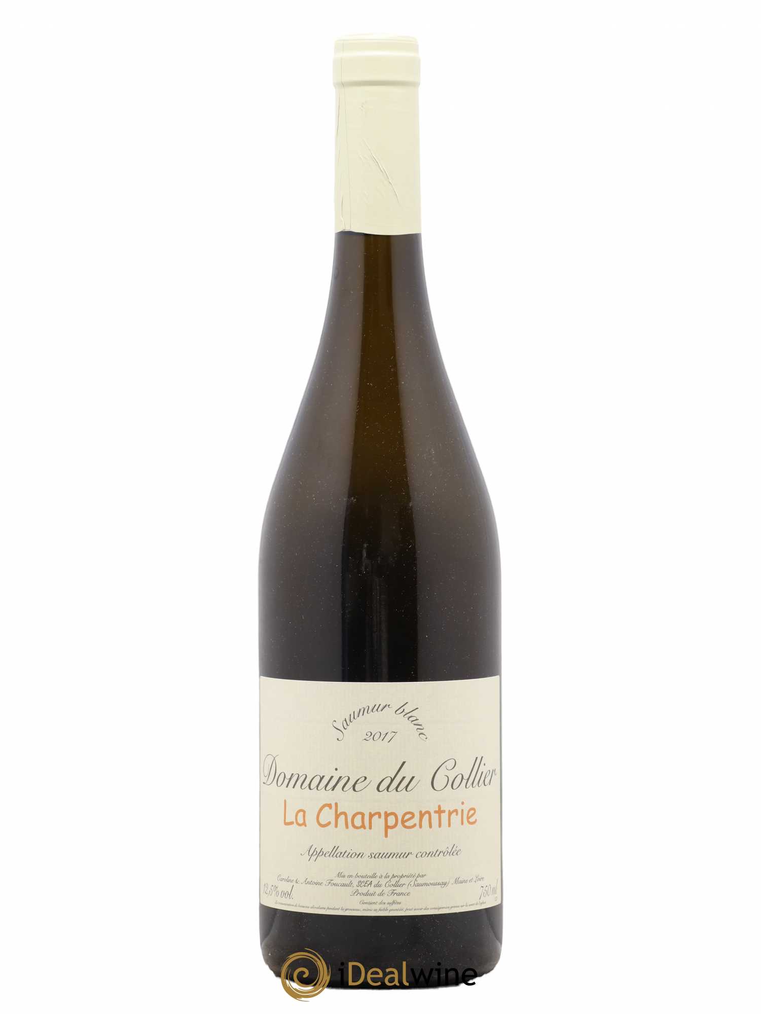 Saumur La Charpentrie Domaine du Collier 2017 - Lot de 1 bouteille - 0
