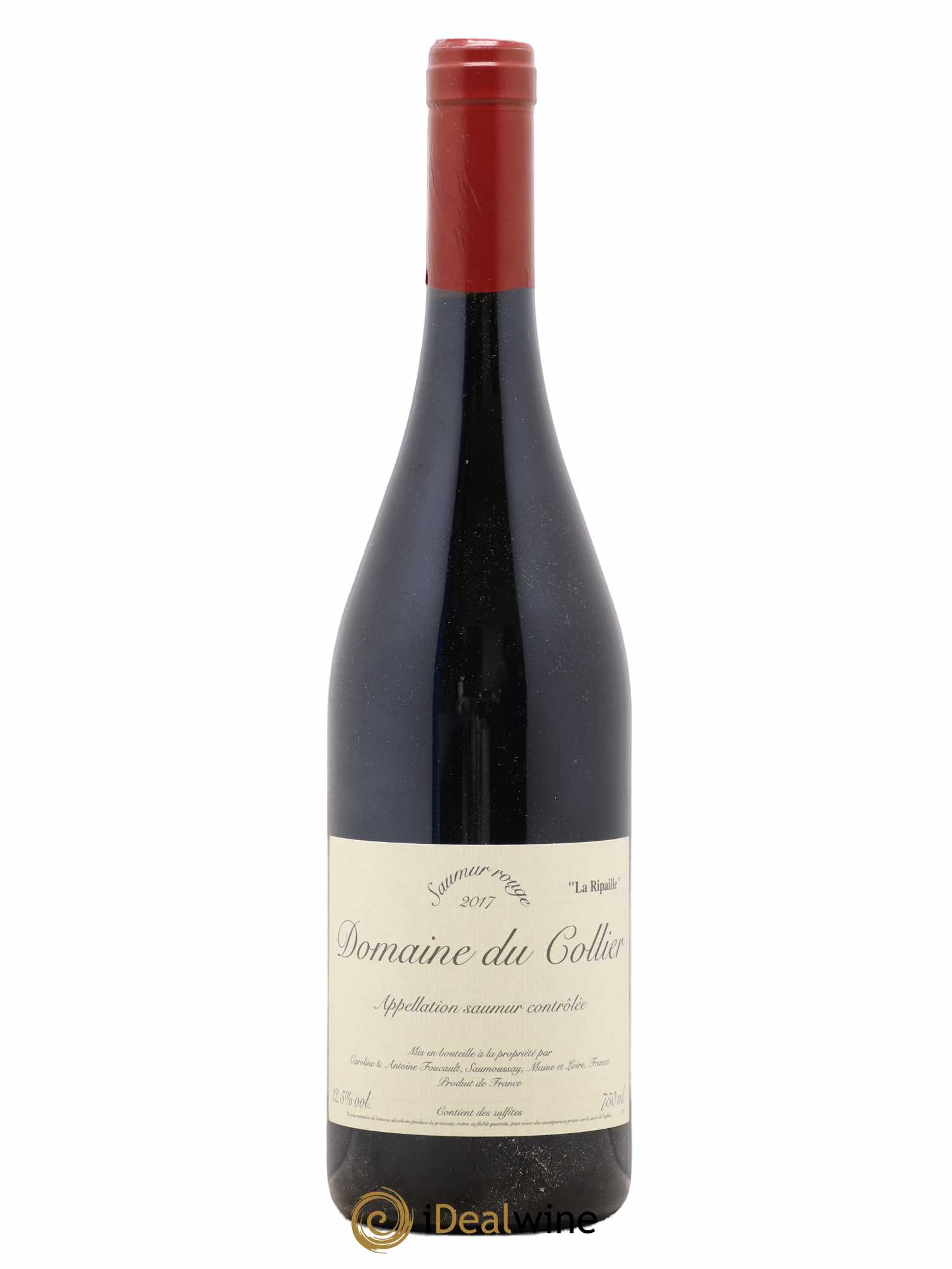 Saumur La Ripaille Domaine du Collier 2017 - Lot de 1 bouteille - 0