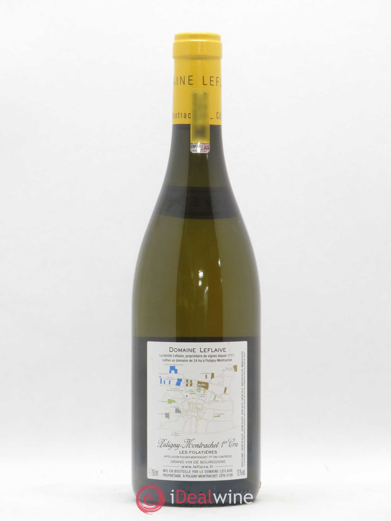 Puligny-Montrachet 1er Cru Les Folatières Leflaive (Domaine) 2017 - Lot de 1 bouteille - 1