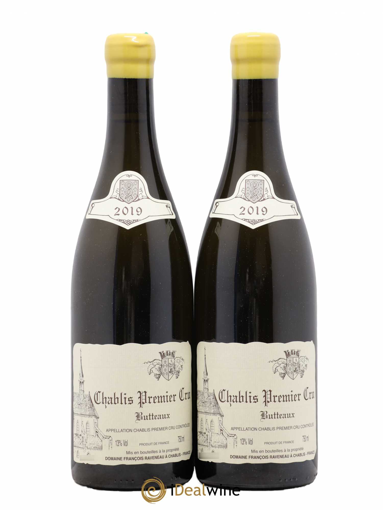 Chablis 1er Cru Butteaux Raveneau (Domaine) 2019 - Lot de 2 bouteilles - 0