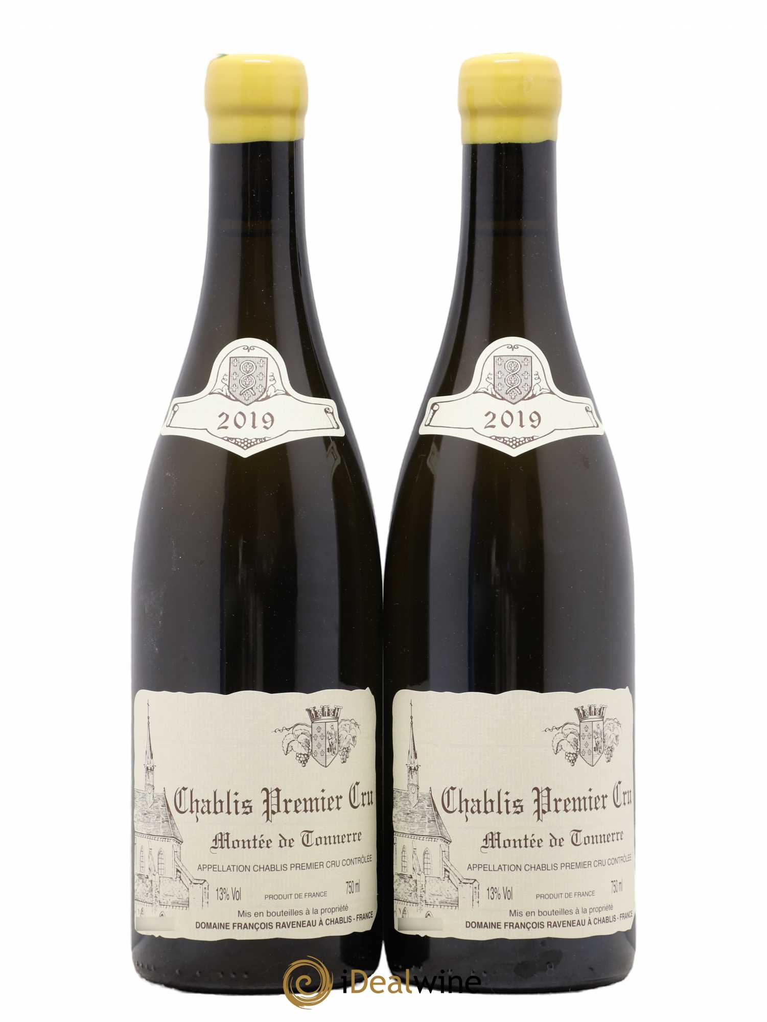 Chablis 1er Cru Montée de Tonnerre Raveneau (Domaine) 2019 - Lot de 2 bouteilles - 0