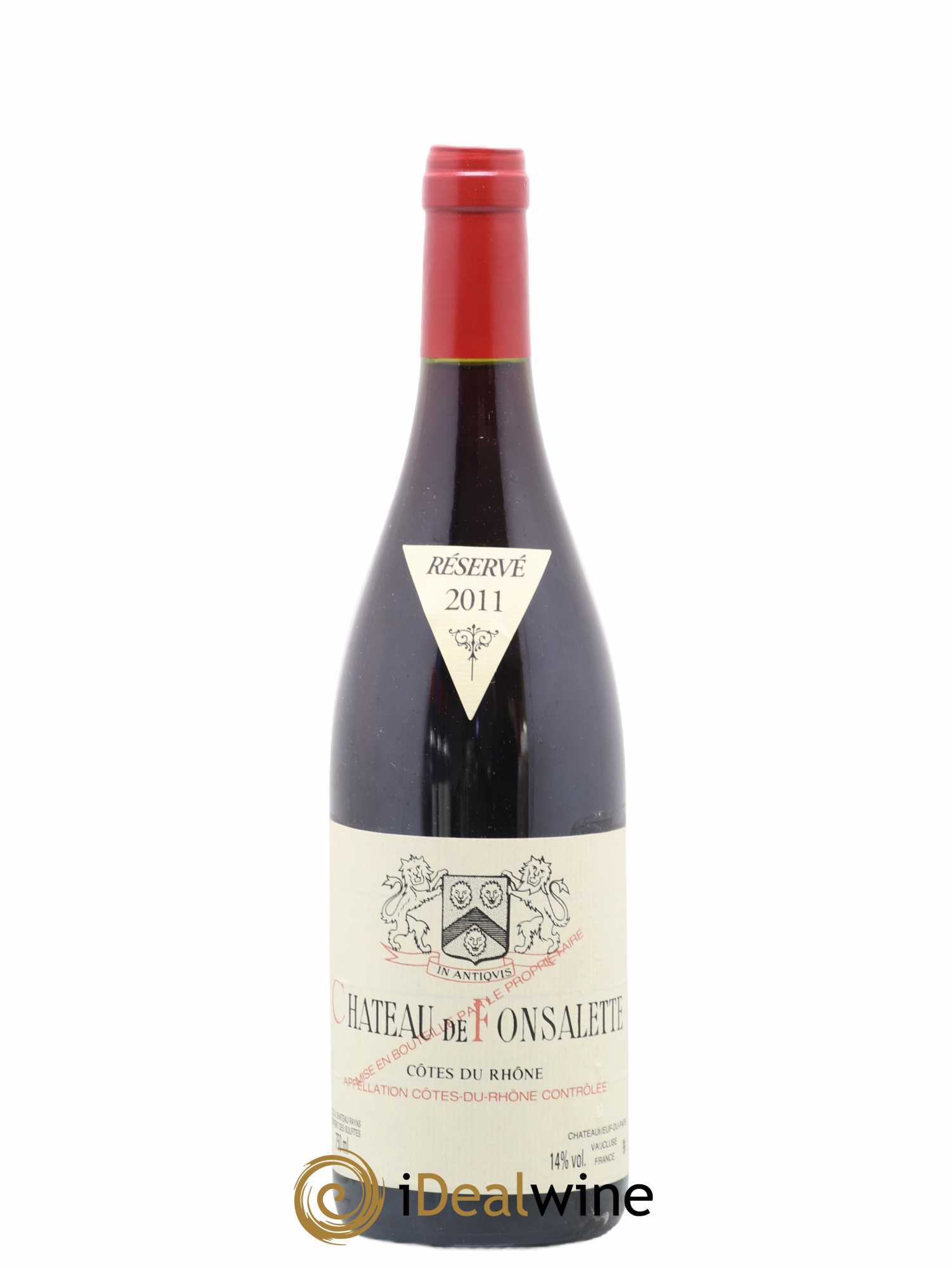 Côtes-du-Rhône Château de Fonsalette Emmanuel Reynaud 2011 - Lot de 1 bouteille - 0