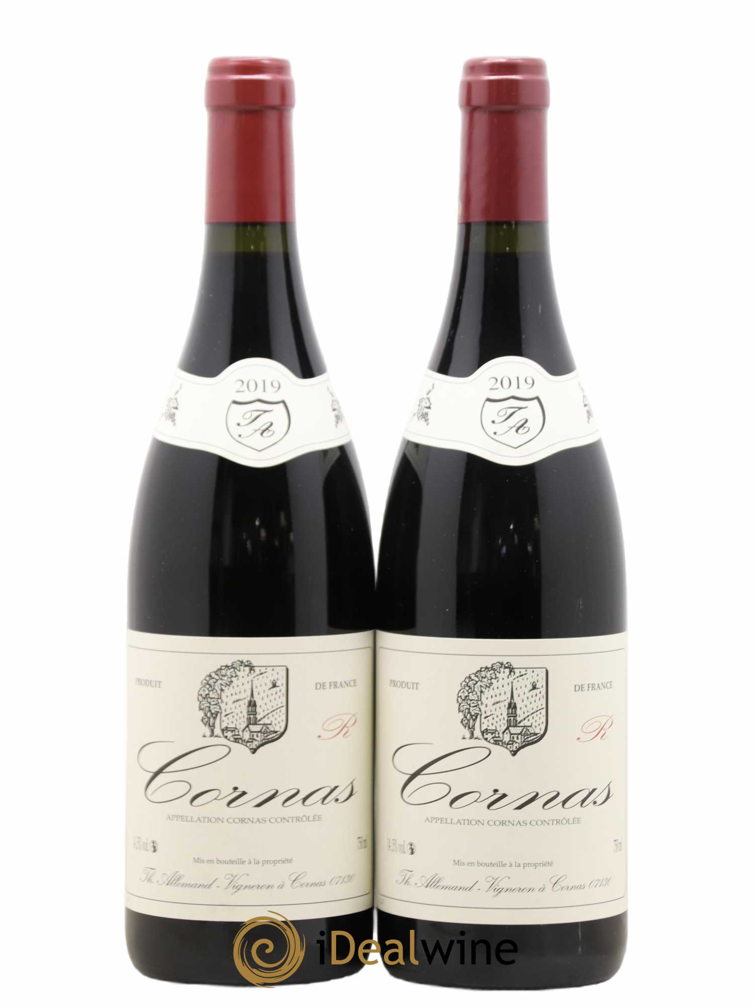 Cornas Reynard Thierry Allemand 2019 - Lot de 2 bouteilles - 0