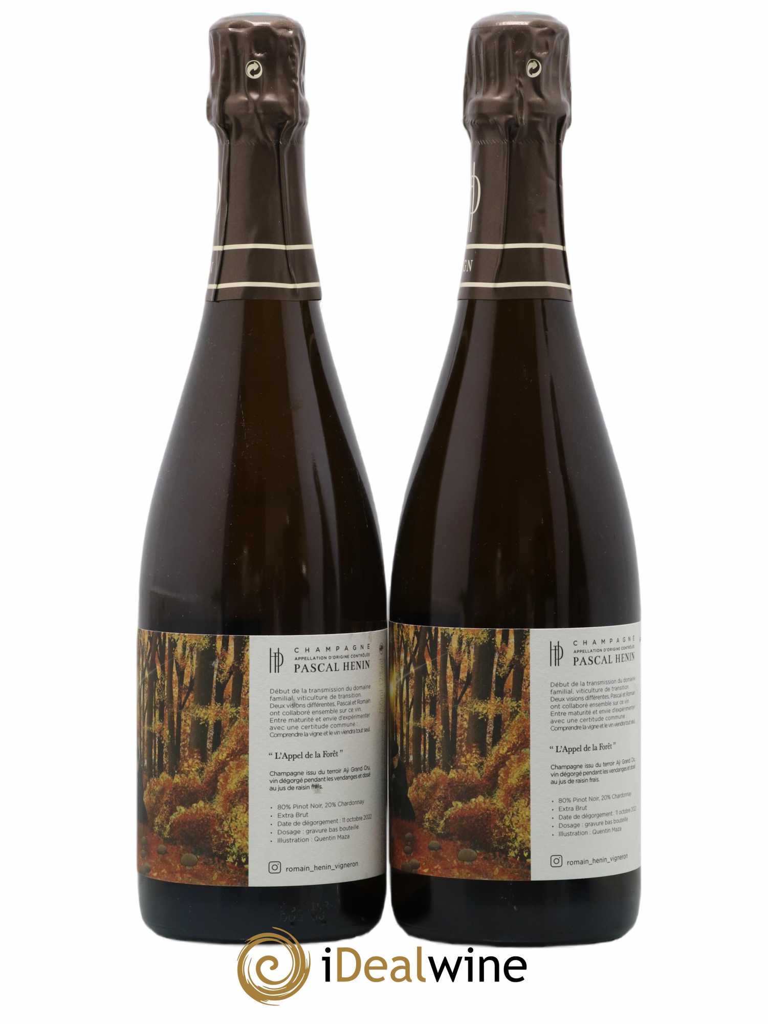 L'Appel de la Fôret Romain Henin - Lot de 2 bouteilles - 0