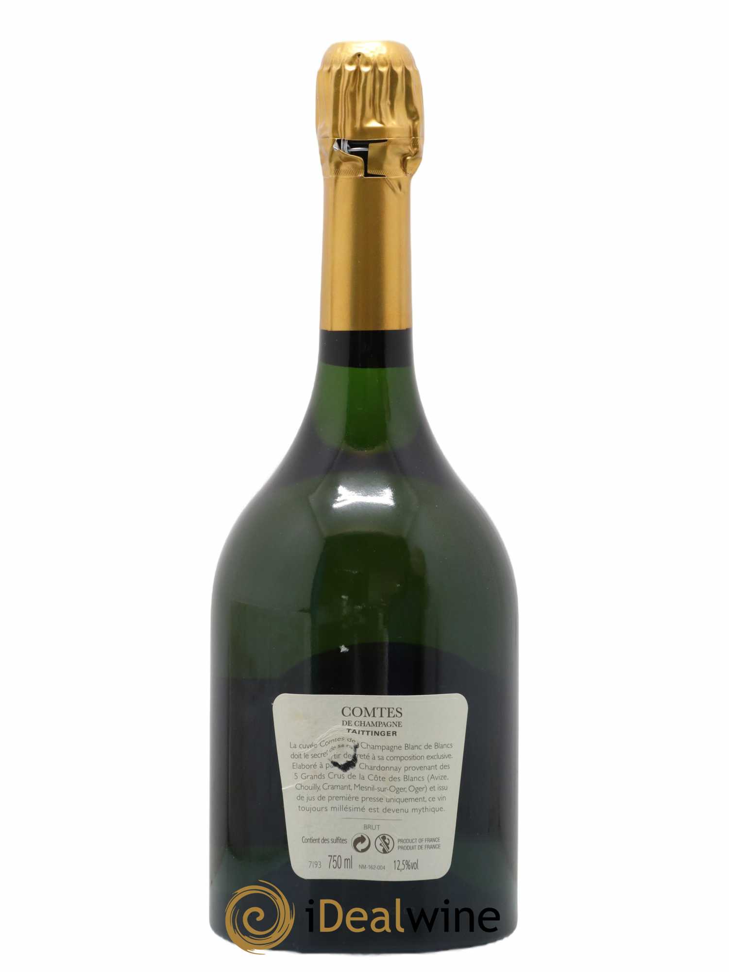 Comtes de Champagne Taittinger 2008 - Lot de 1 bouteille - 1
