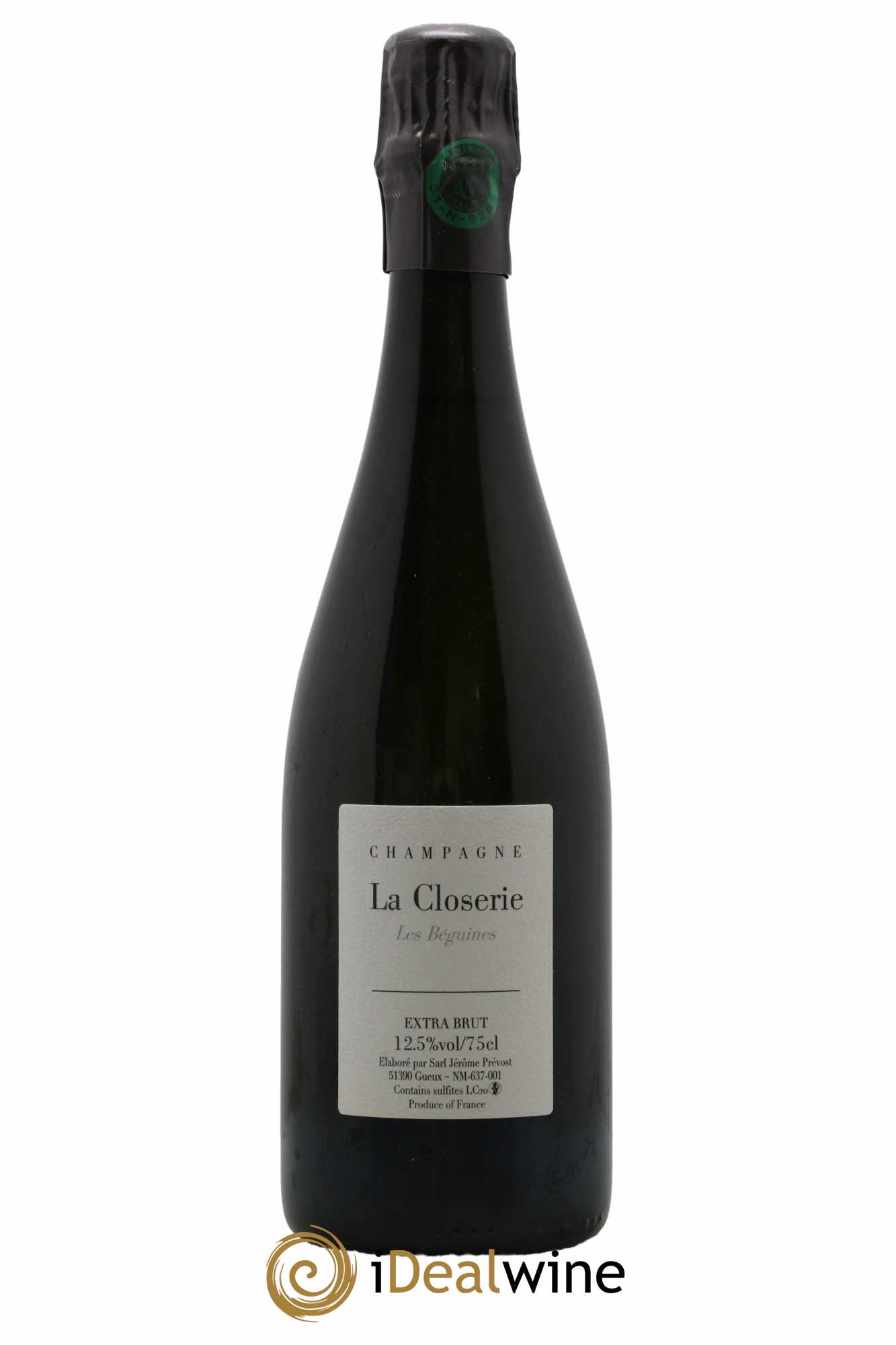 Les Béguines Extra-Brut Jérôme Prévost - Lot de 1 bouteille - 0