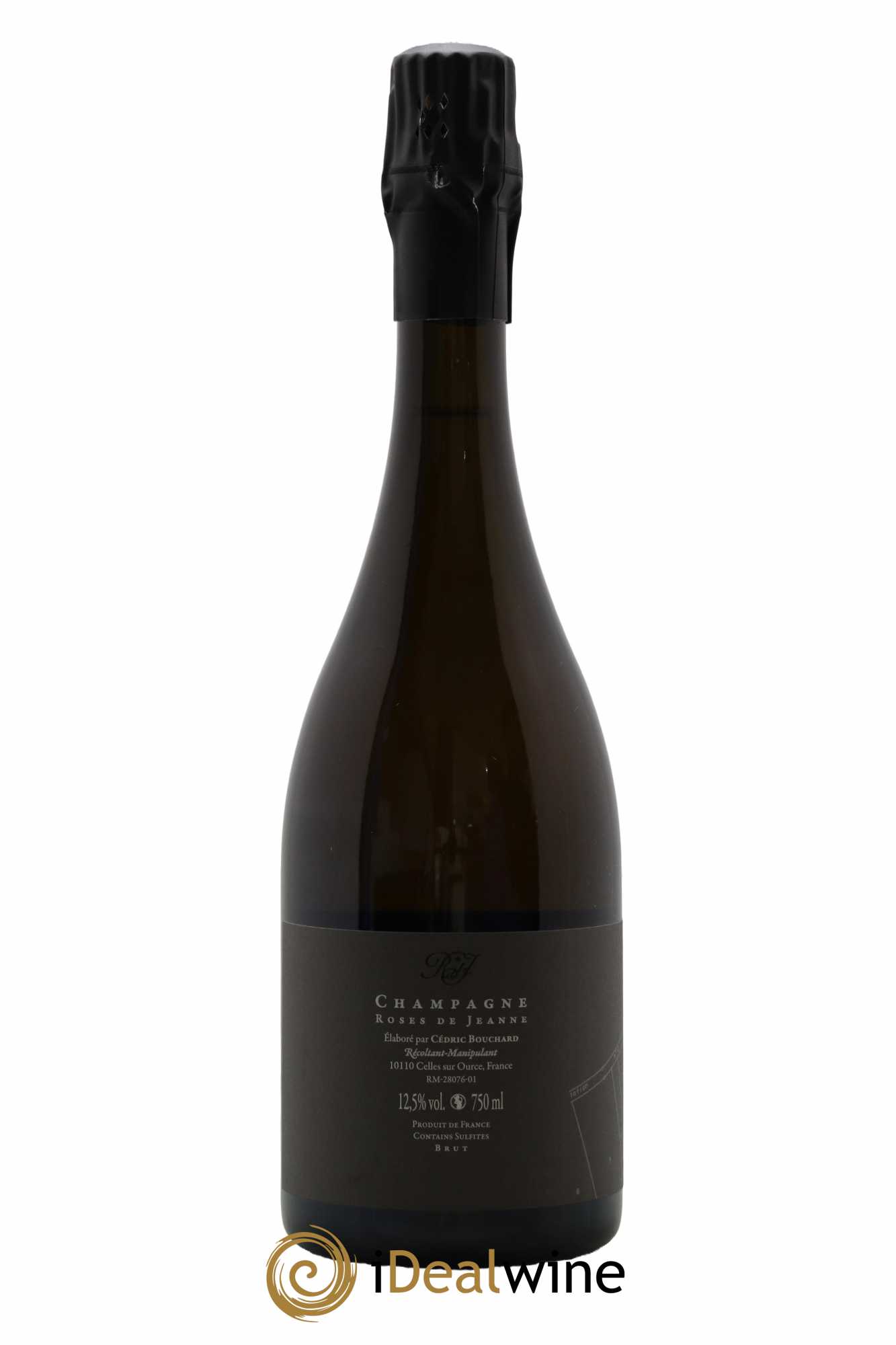 Roses de Jeanne Côte de Val Vilaine Blanc de Noirs Cédric Bouchard 2020 - Lot de 1 bouteille - 1