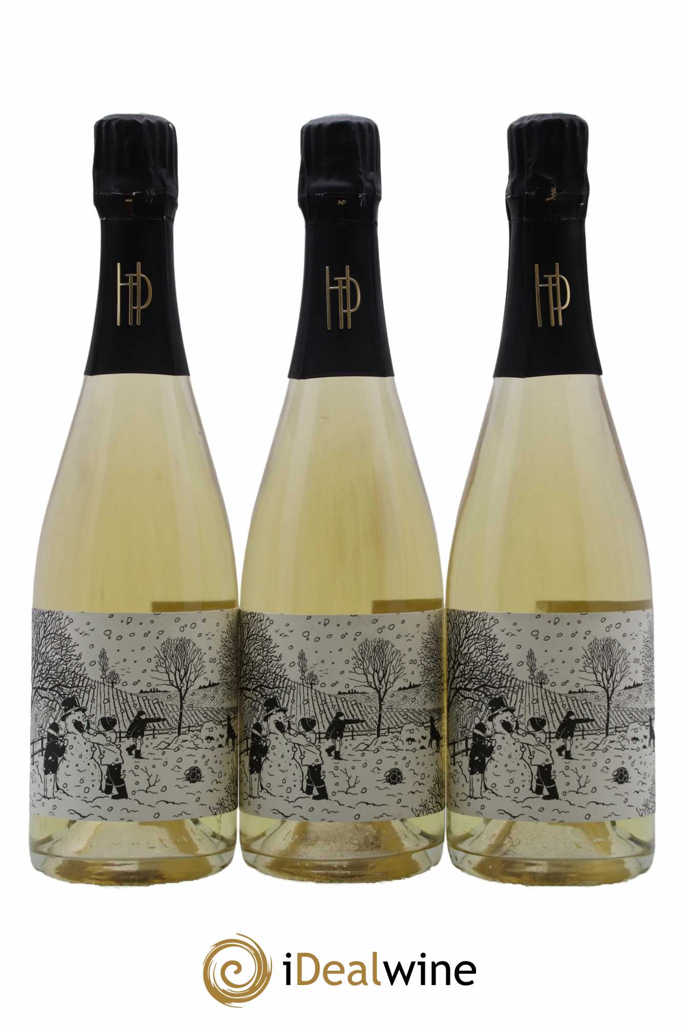 Champagne Blanc Comme Neige Quentin Maza Romain Hénin - Lot de 3 bouteilles - 0