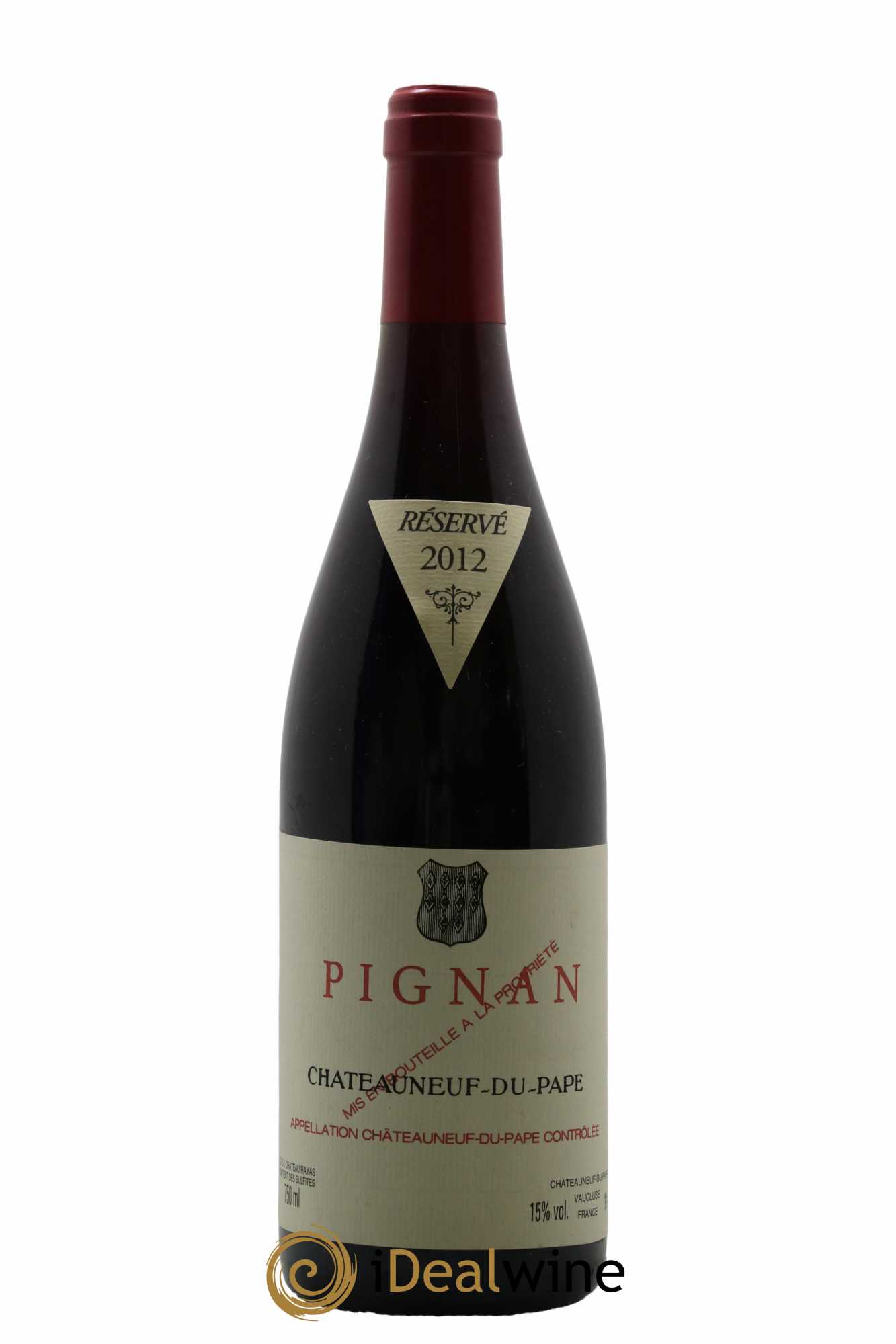 Châteauneuf-du-Pape Pignan Emmanuel Reynaud 2012 - Lotto di 1 bottiglia - 0