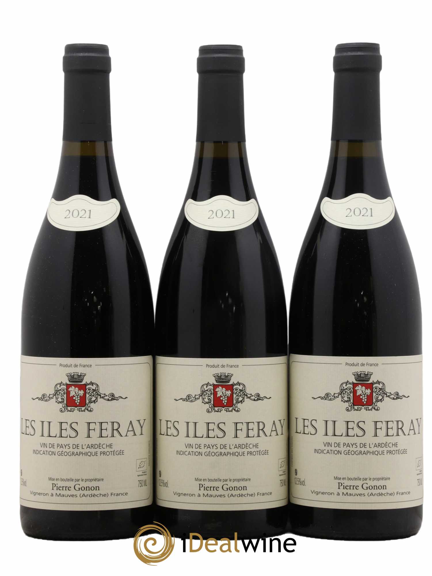 Ardèche Les Iles Feray Gonon (Domaine) 2021 - Lot de 3 bouteilles - 0