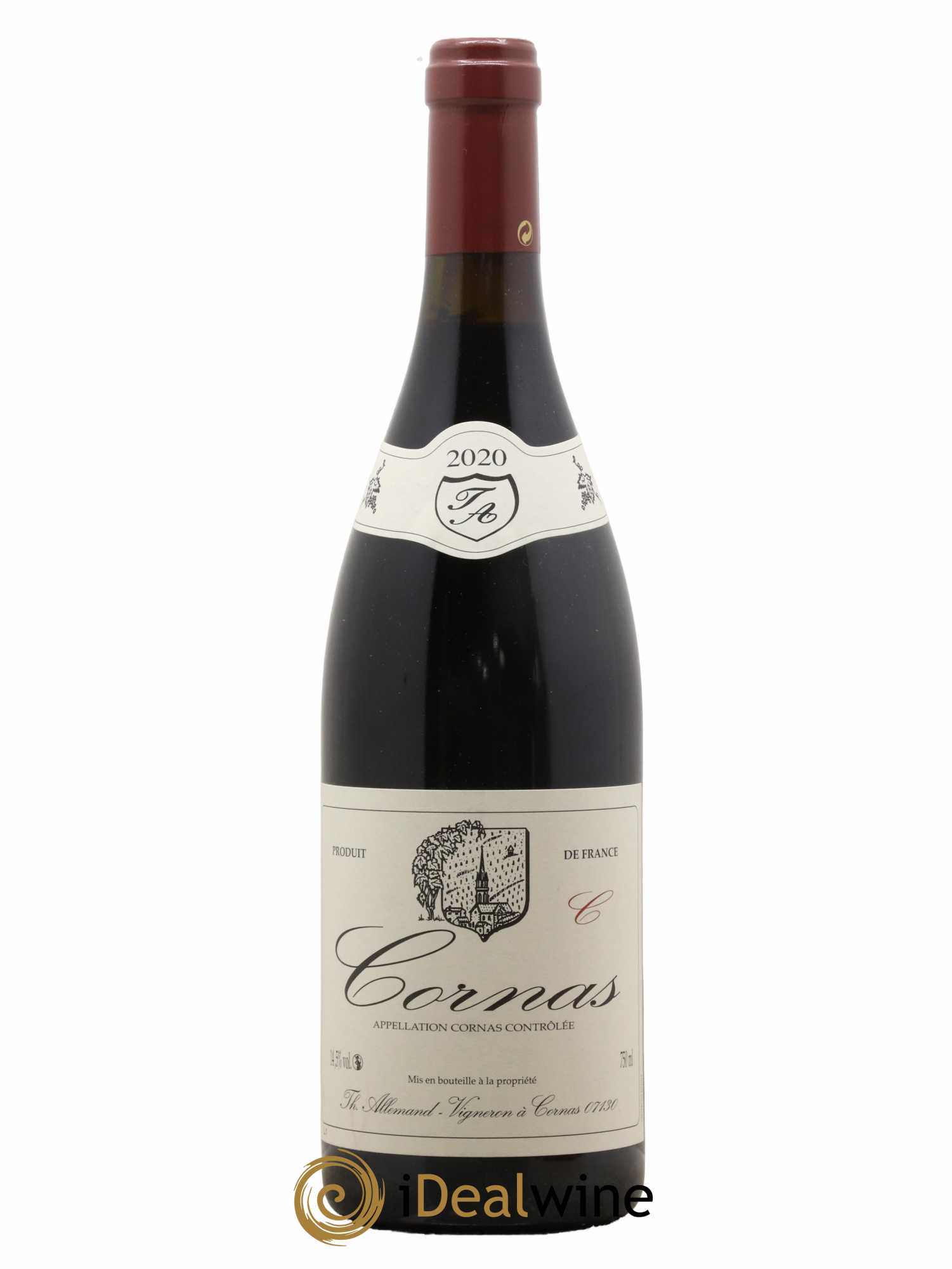 Cornas Chaillot Thierry Allemand 2020 - Lot de 1 bouteille - 0