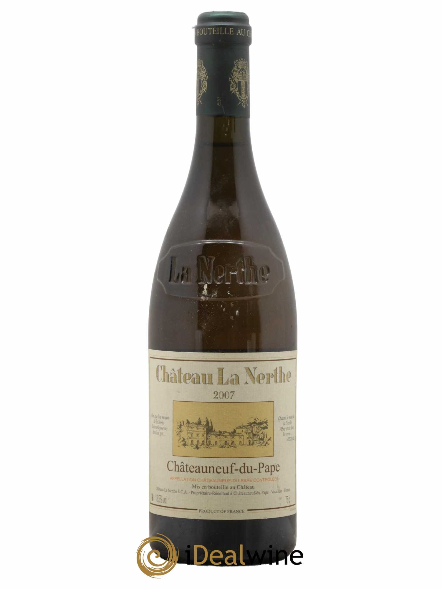 Châteauneuf-du-Pape Château la Nerthe Famille Richard 2007 - Lot de 1 bouteille - 0