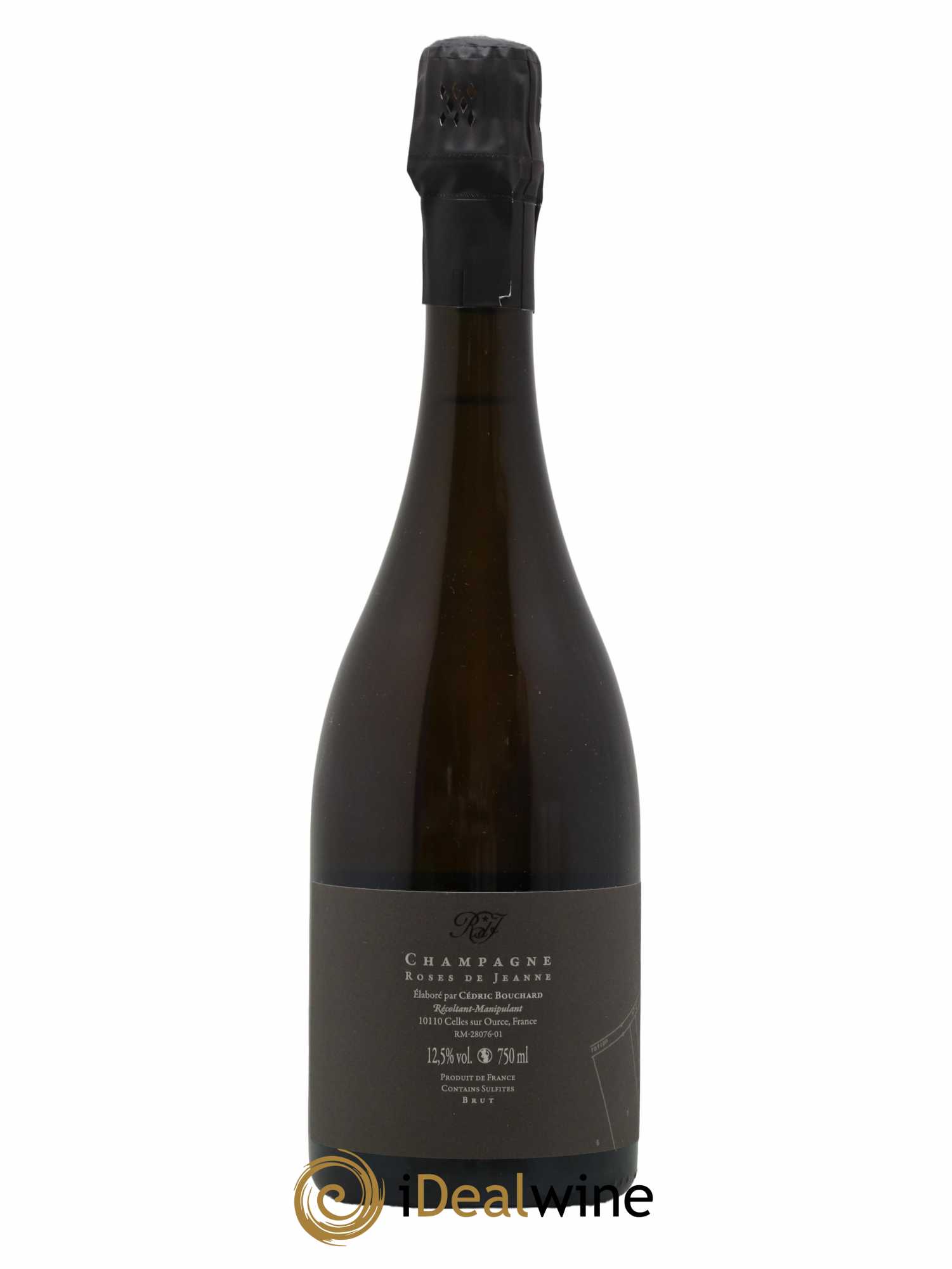 Roses de Jeanne Côte de Val Vilaine Blanc de Noirs Cédric Bouchard 2020 - Lot of 1 bottle - 1