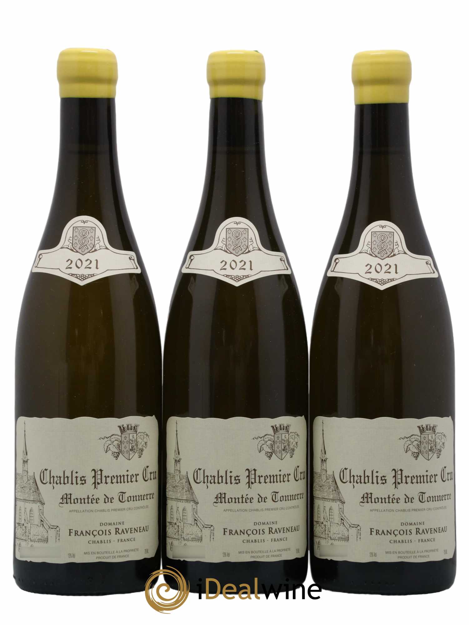 Chablis 1er Cru Montée de Tonnerre Raveneau (Domaine) 2021 - Lot de 3 bouteilles - 0