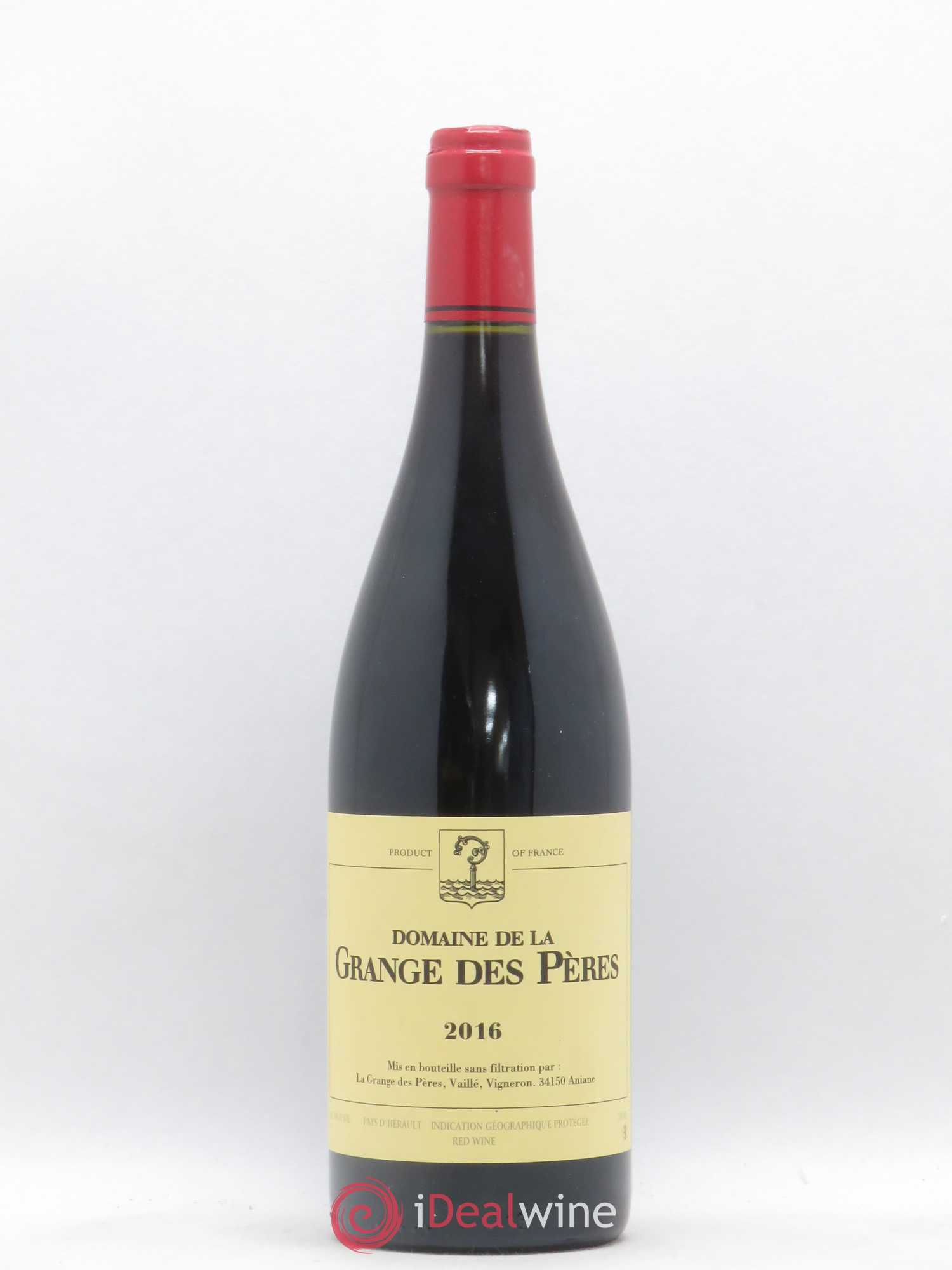 Pays d'Hérault Grange des Pères Laurent Vaillé 2016 - Lot de 1 bouteille - 0