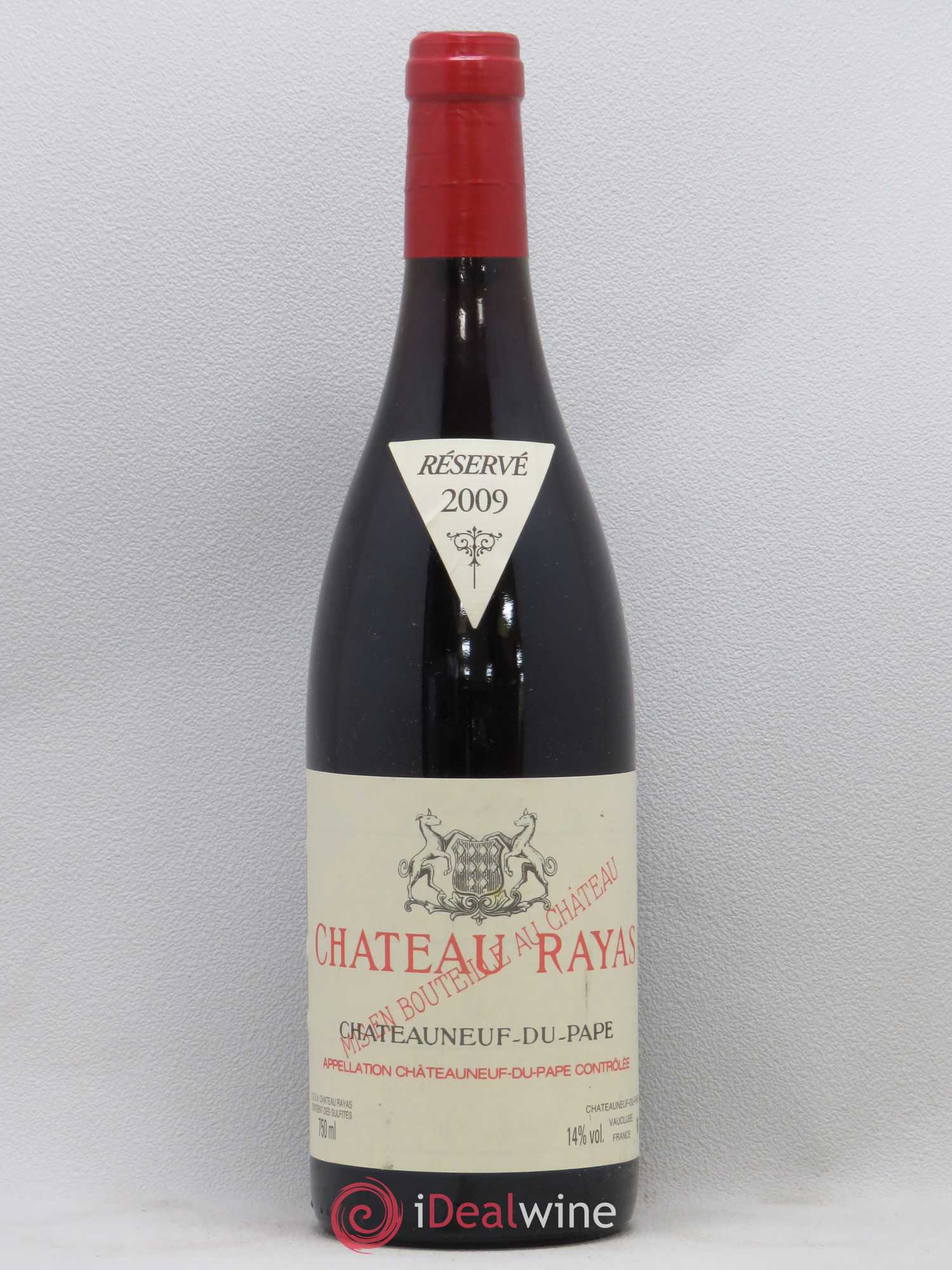 Châteauneuf-du-Pape Château Rayas Emmanuel Reynaud 2009 - Lot de 1 bouteille - 0