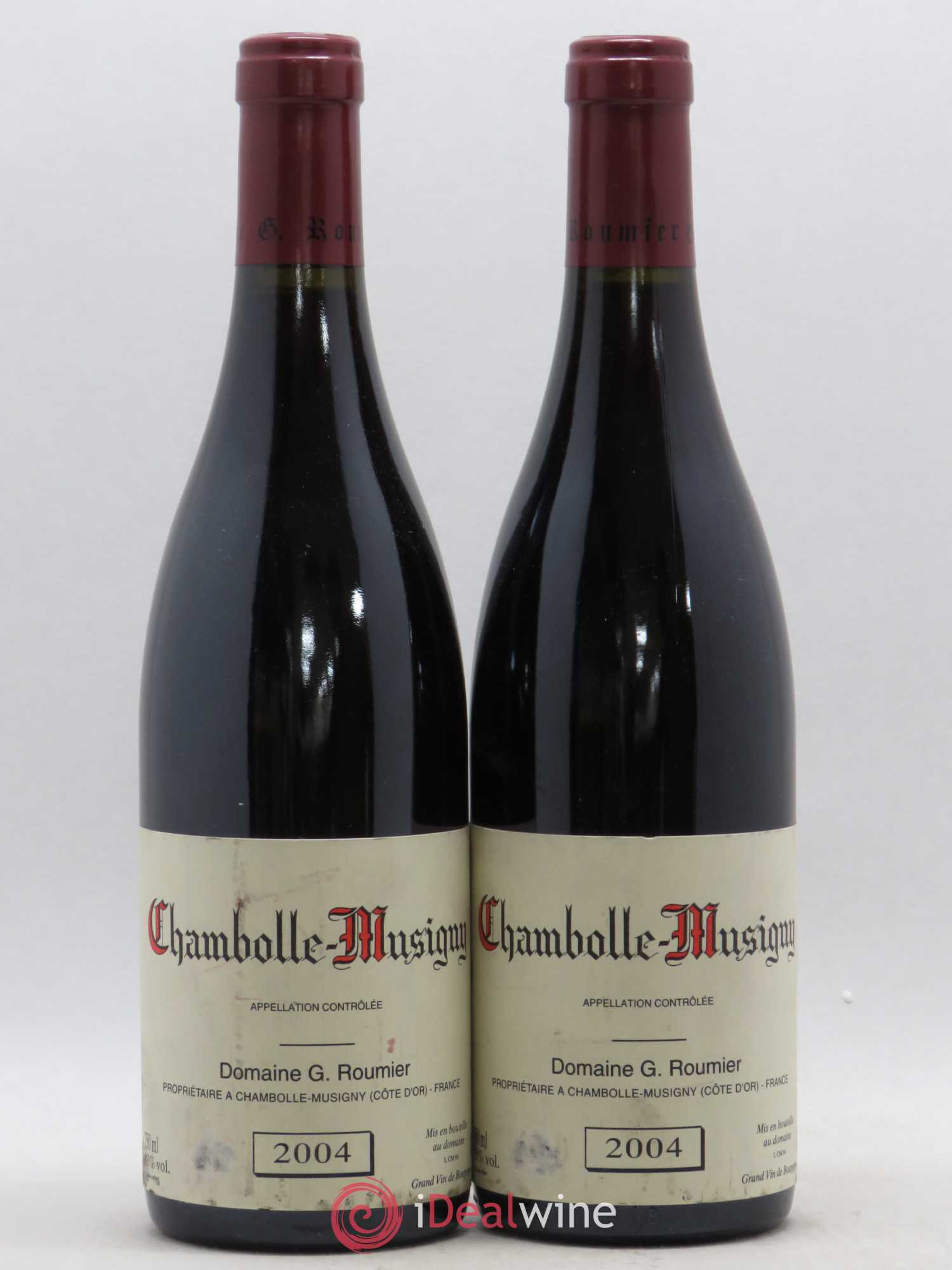 Chambolle-Musigny Georges Roumier (Domaine) 2004 - Lot de 2 bouteilles - 0