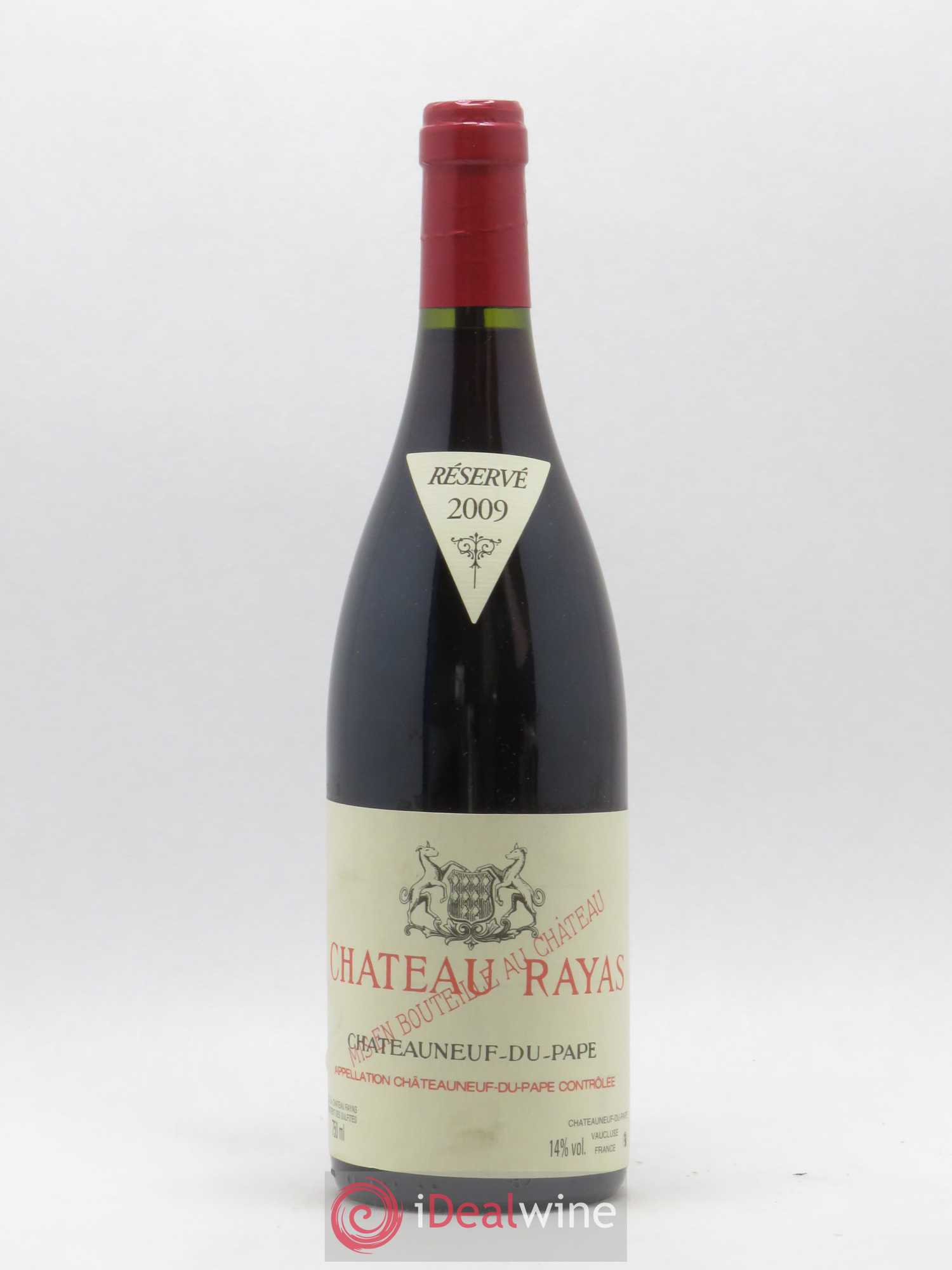 Châteauneuf-du-Pape Château Rayas Emmanuel Reynaud 2009 - Lot de 1 bouteille - 0