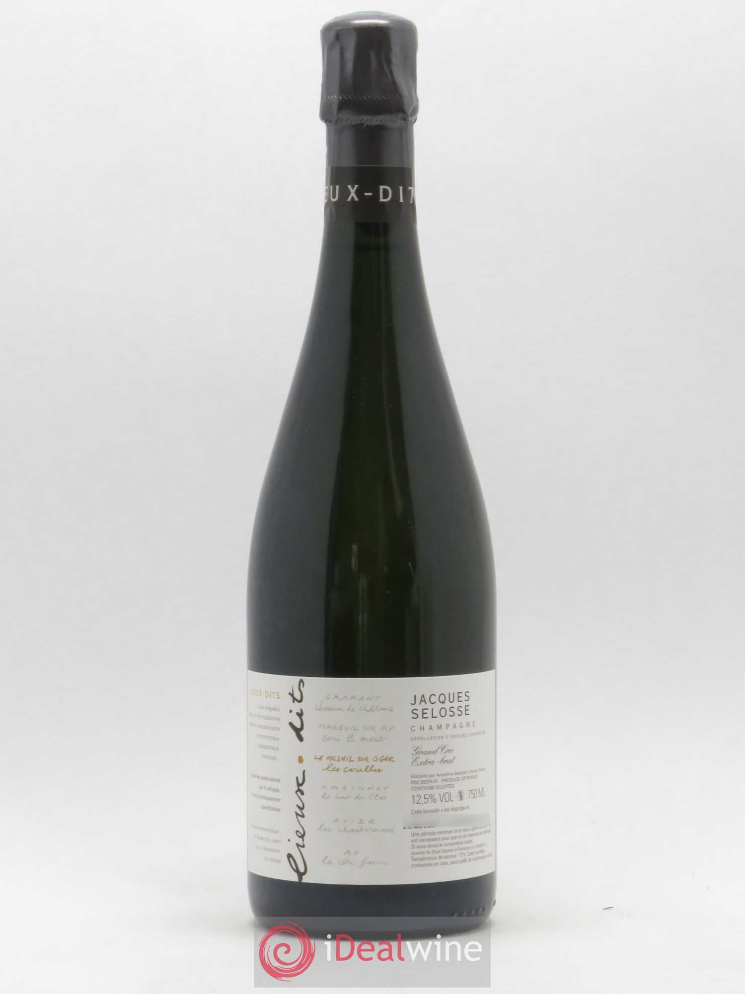 Les Carelles Blanc de Blancs Jacques Selosse - Lot de 1 bouteille - 0