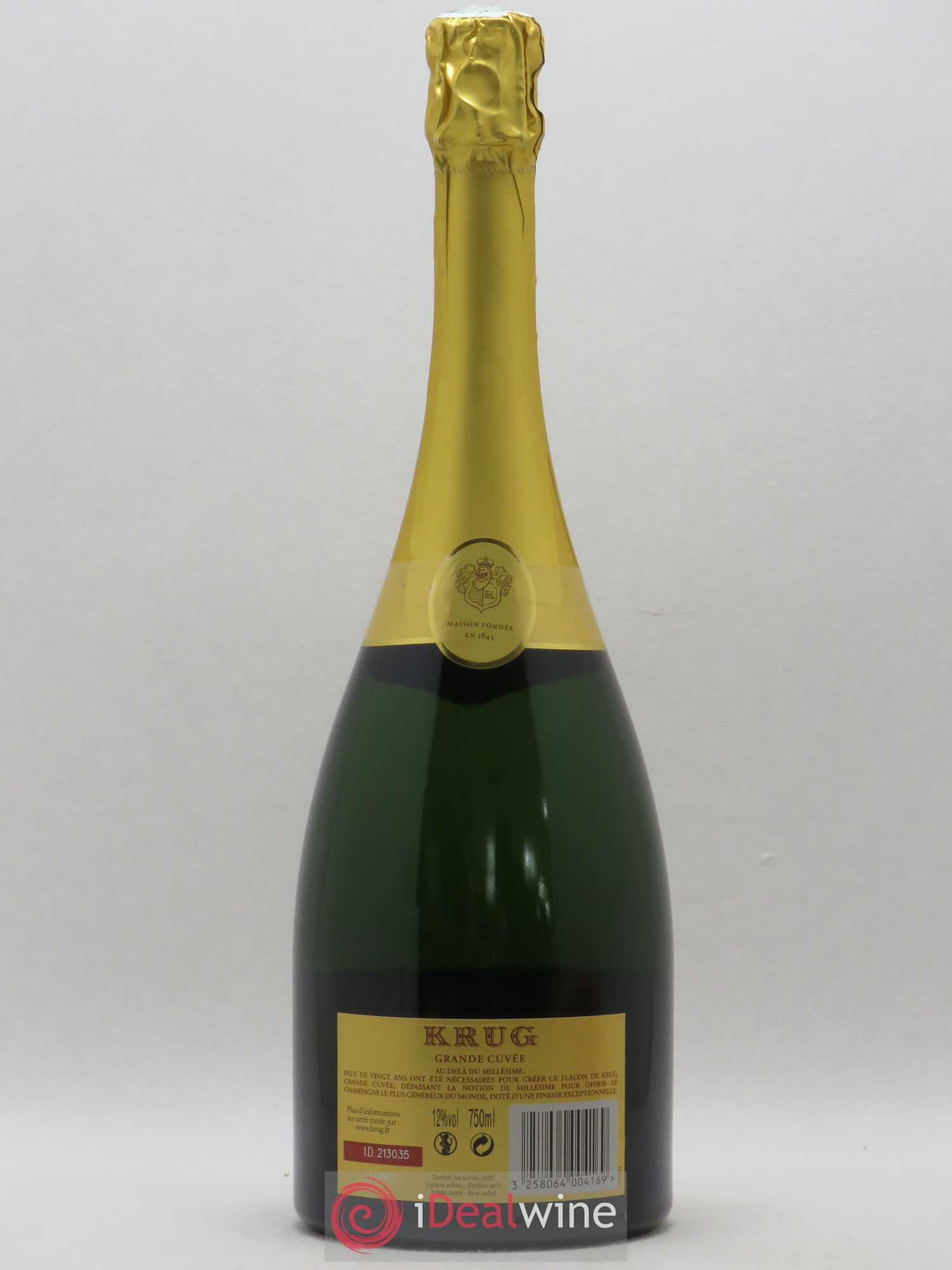 Grande Cuvée Brut Krug - Lot de 1 bouteille - 1
