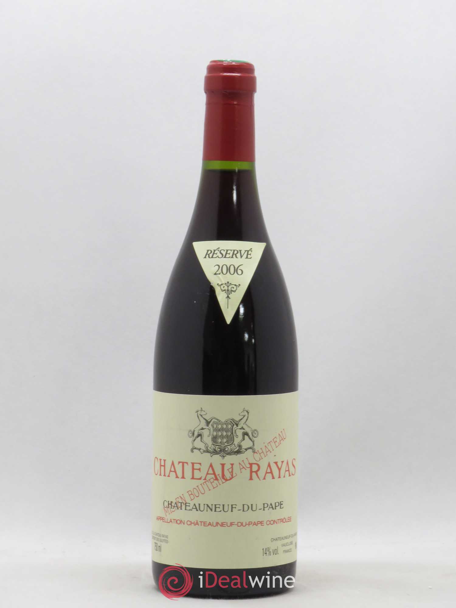 Châteauneuf-du-Pape Château Rayas Emmanuel Reynaud 2006 - Lot de 1 bouteille - 0