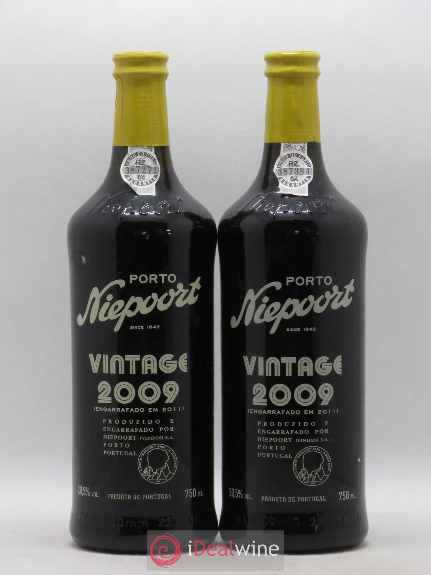 Porto Vintage Niepoort 2009 - Lot de 2 bouteilles - 0