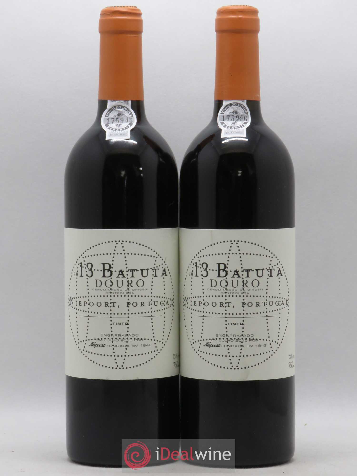 Douro Batuta Niepoort (sans prix de réserve) 2013 - Posten von 2 Flaschen - 0